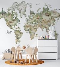 Animals From Around the World Map