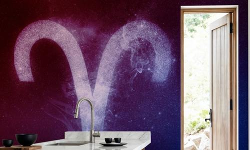 Aries Zodiac of Stars