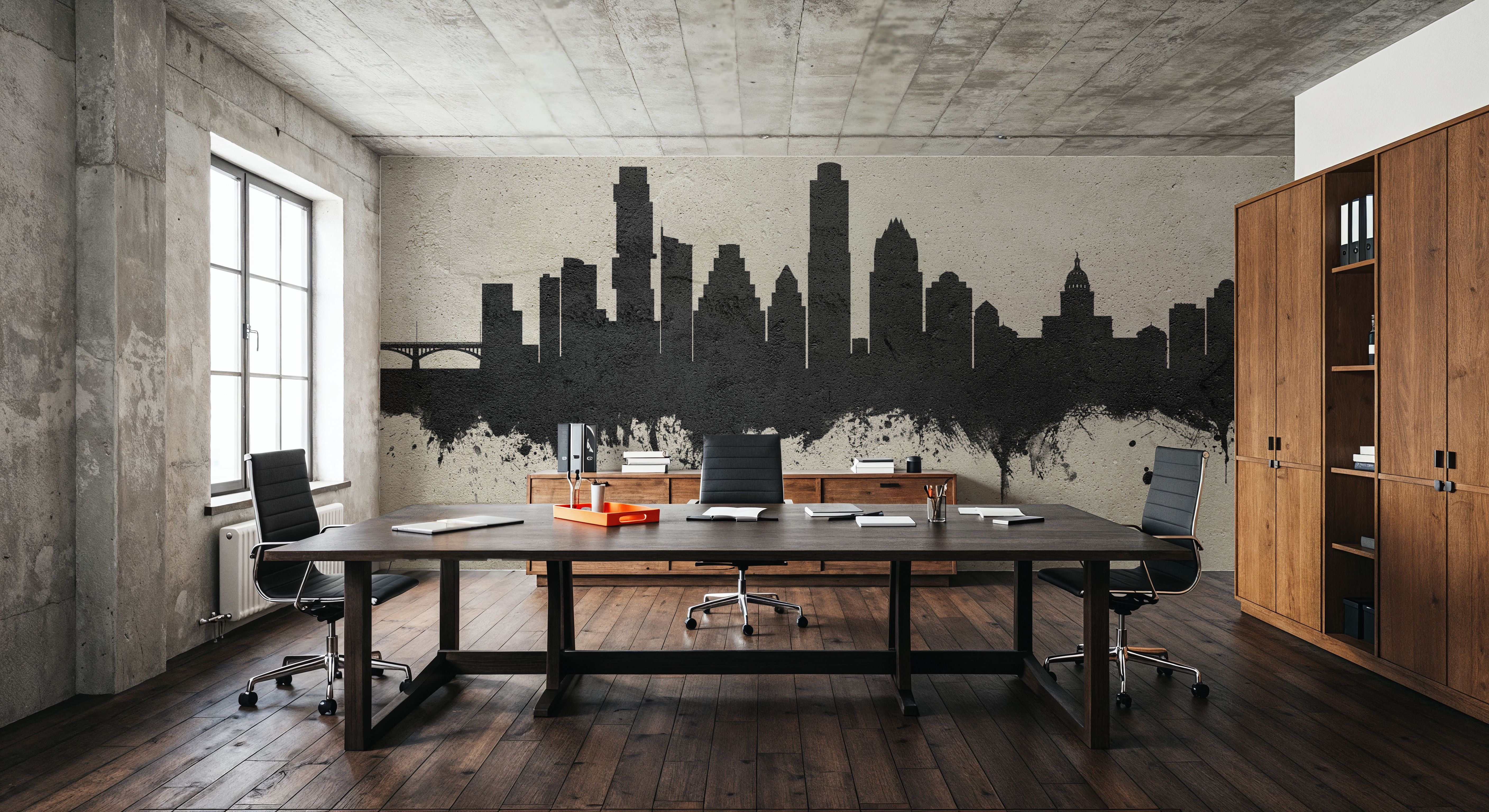 Austin Texas Skyline Concrete