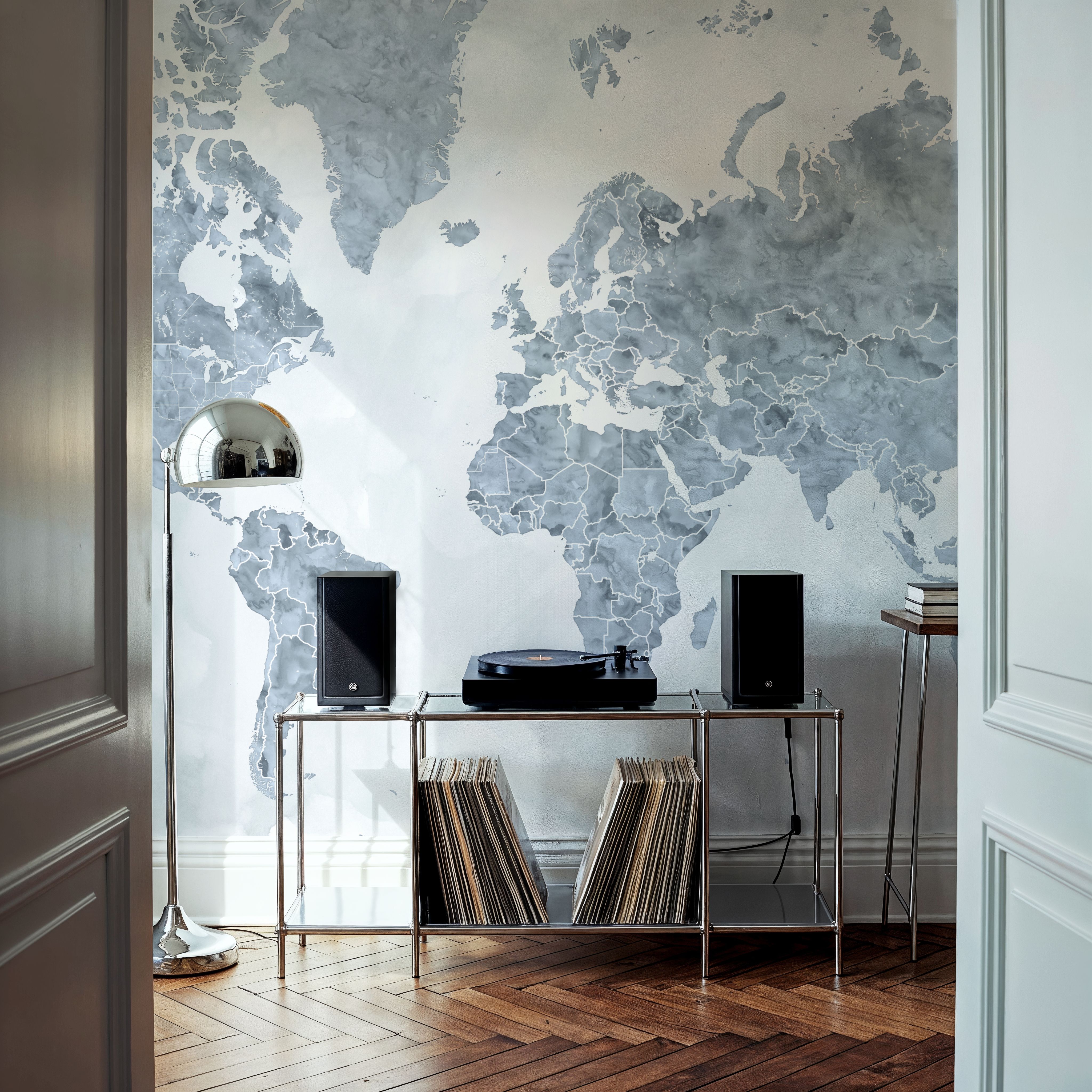 World Map Cities - Jacques