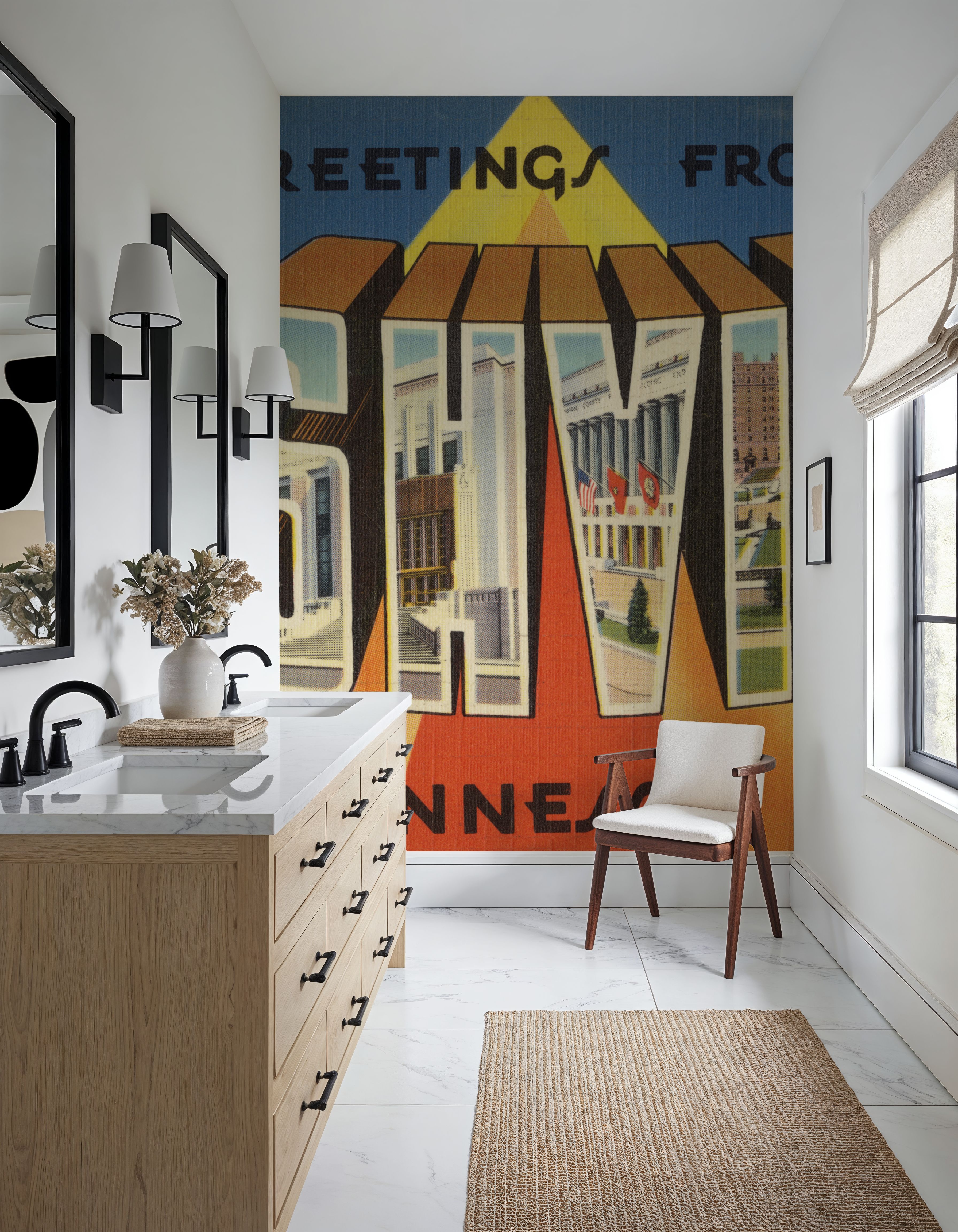 Greetings from Nashville - Screenprint Postcard