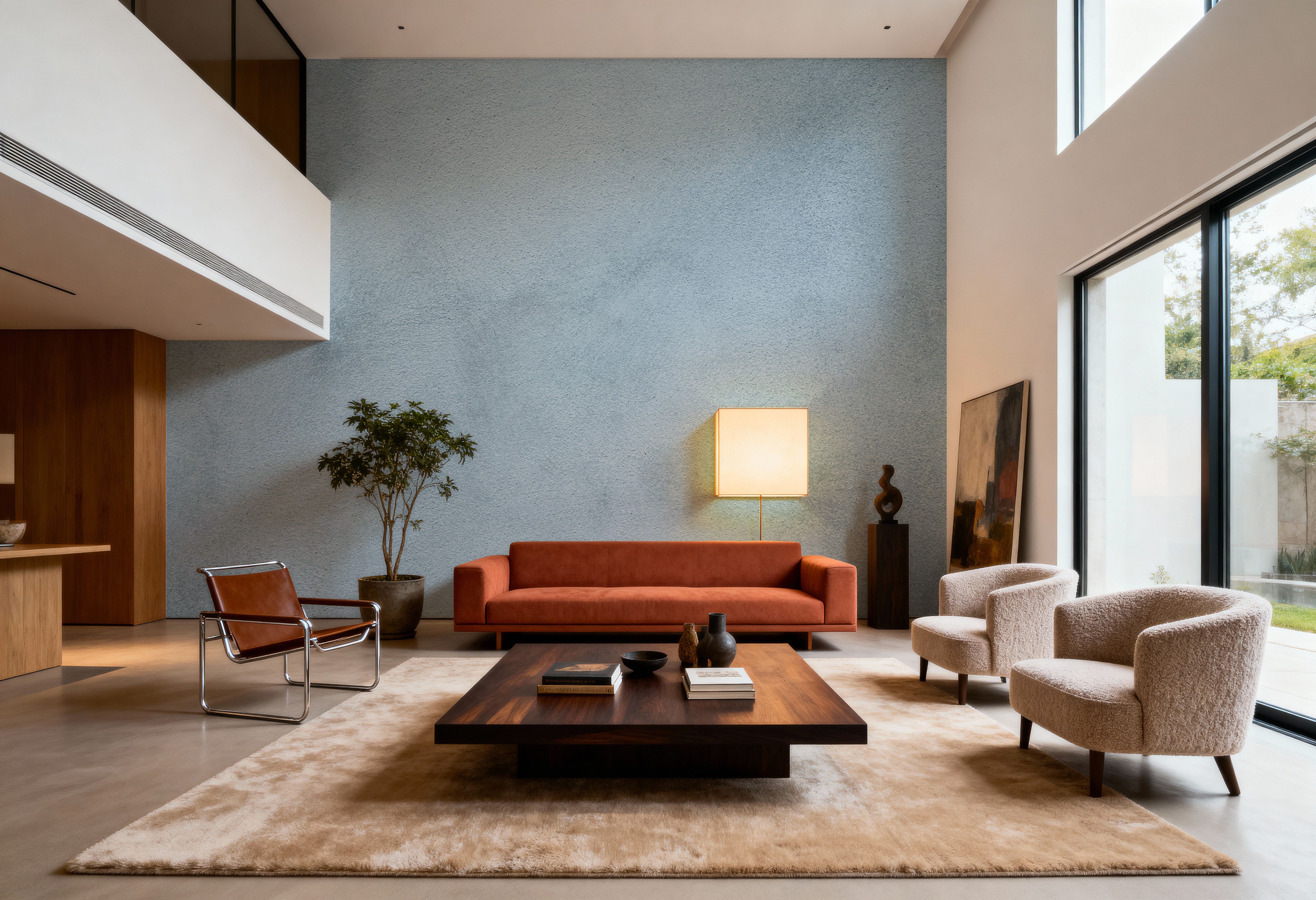 Stucco, Ice Blue