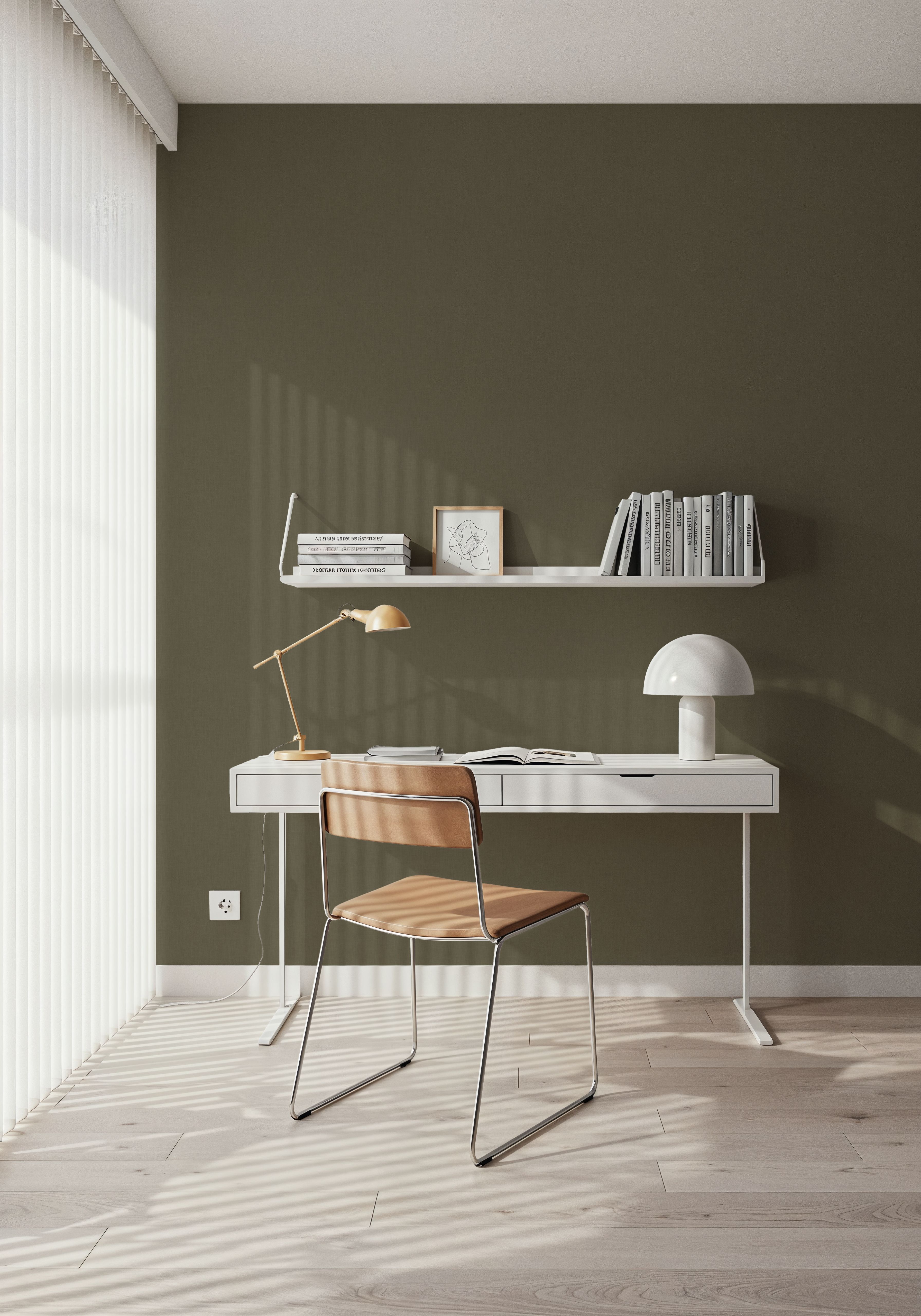 Linen Mist Murky Collection, Khaki