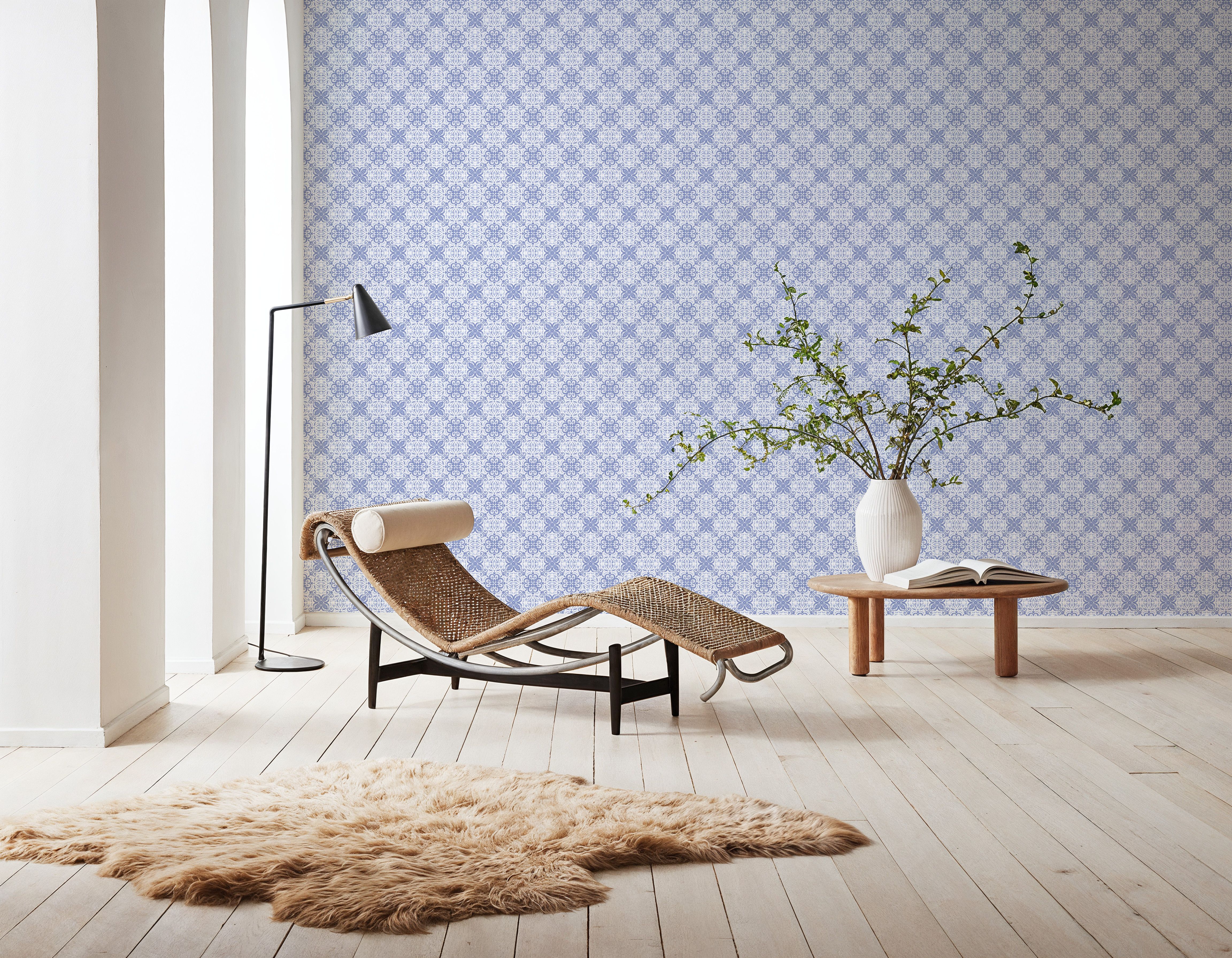 Italian Tiles, Periwinkle