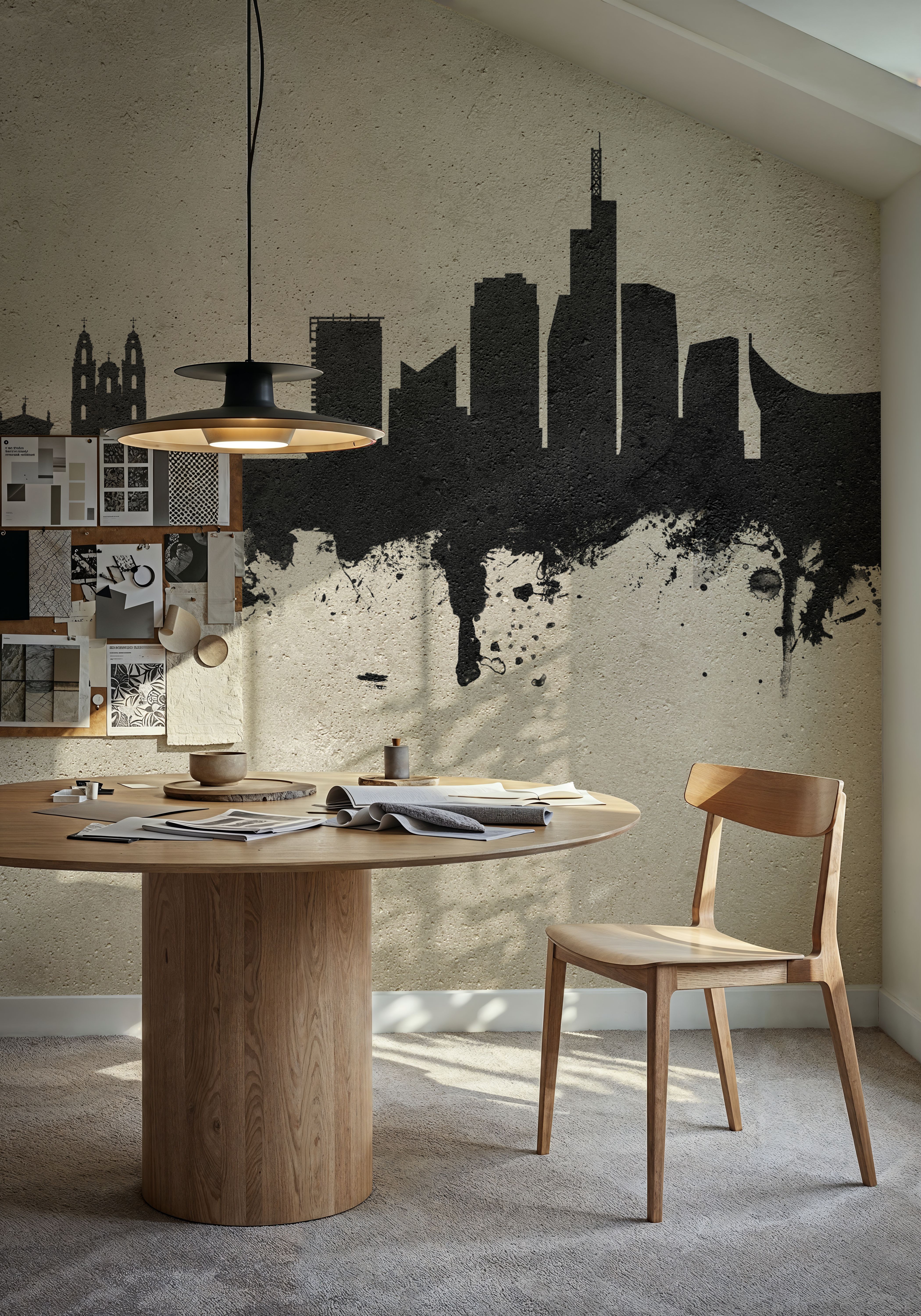 Vilnius Lithuania Skyline Concrete