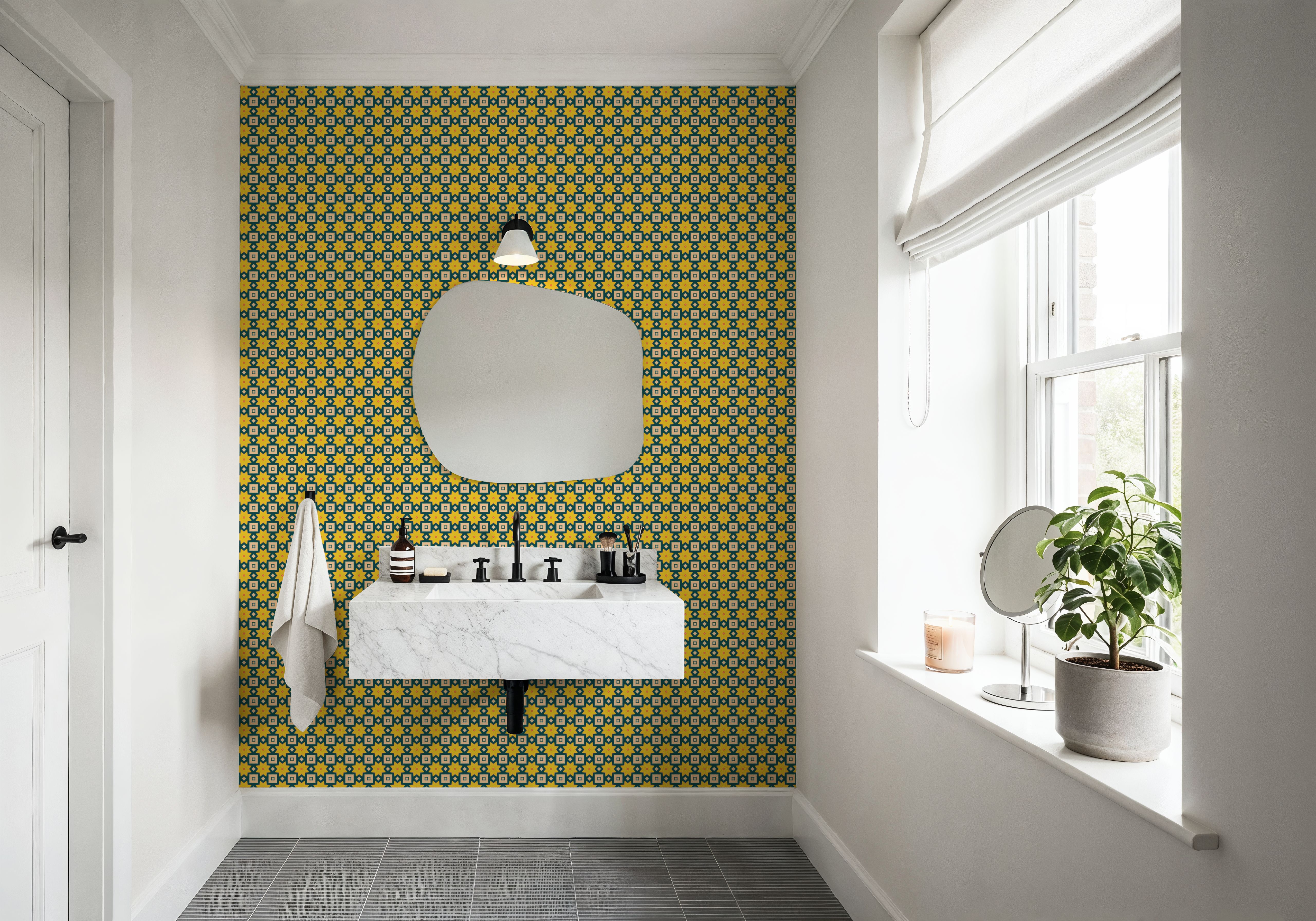 Kaleidoscope Stars And Squares