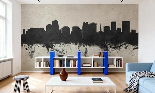 Orlando Florida Skyline Concrete