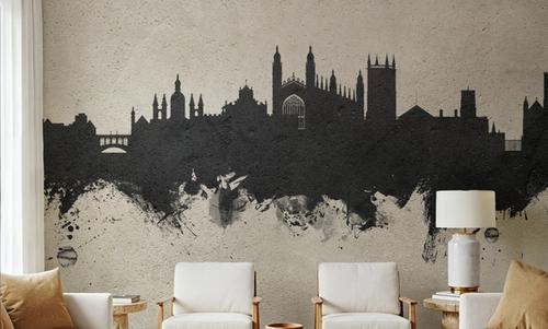 Cambridge England Skyline Concrete