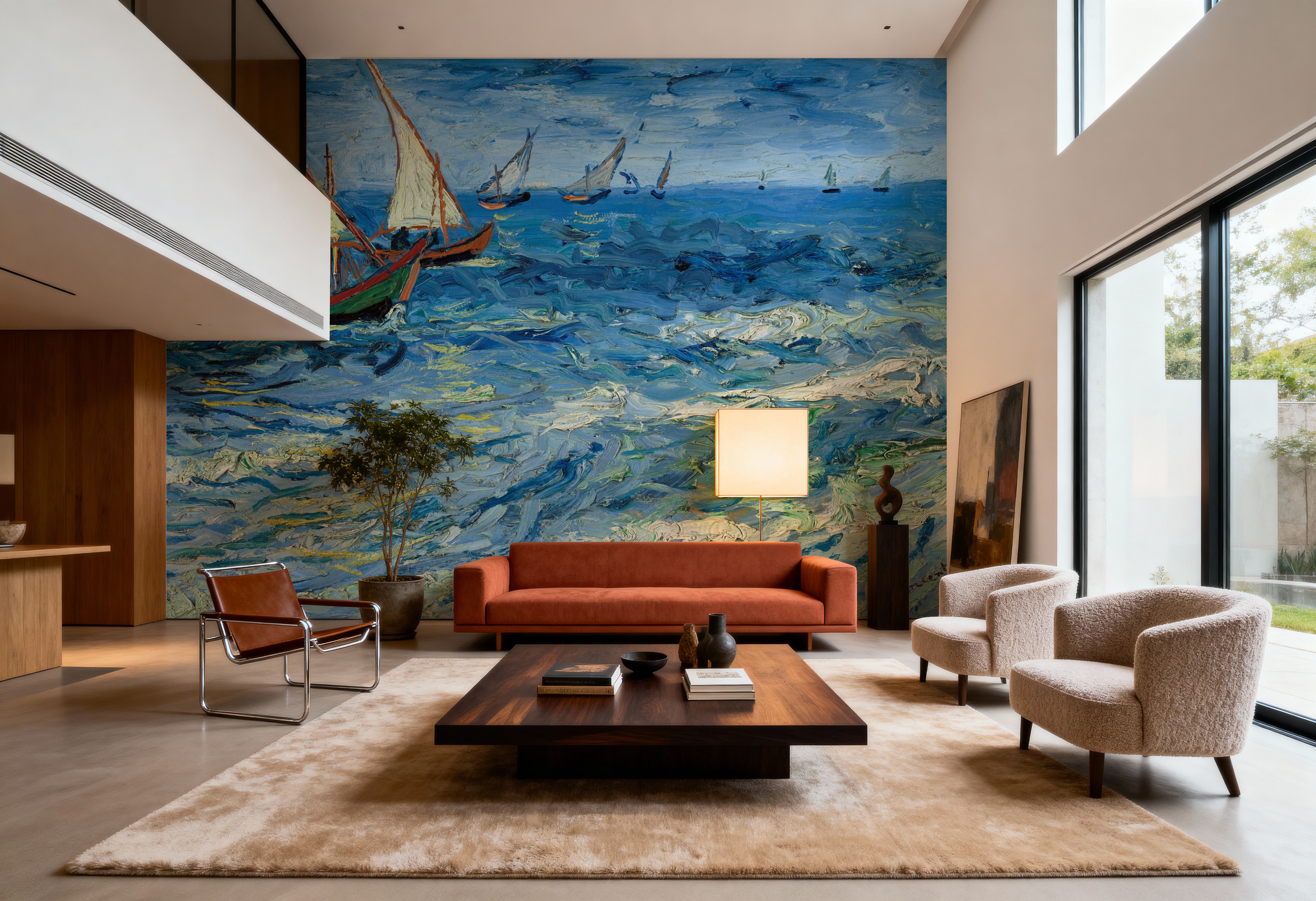 Seascape at Saintes-Maries, Wallpaper