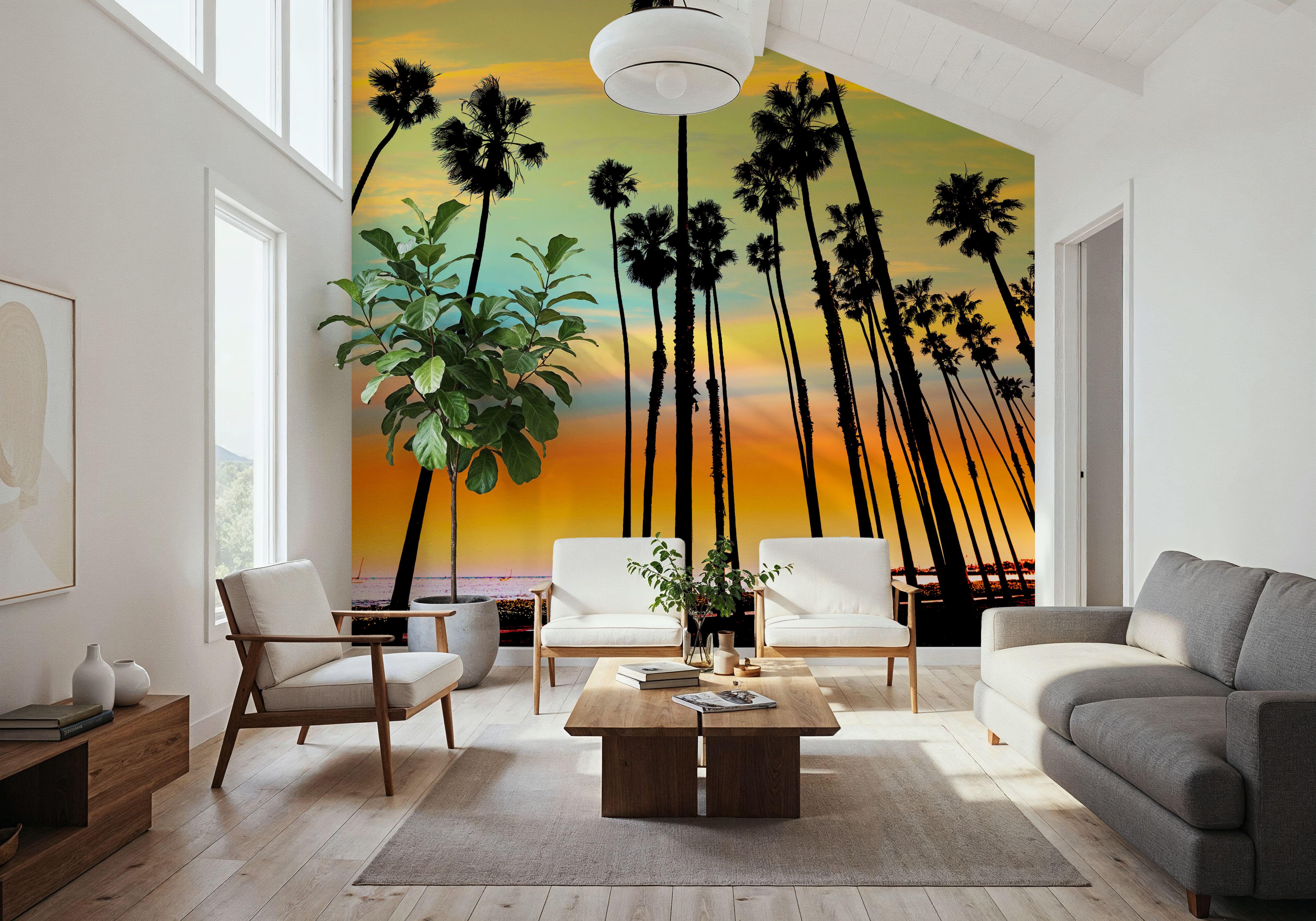 Santa Barbara Sunset III, Wallpaper