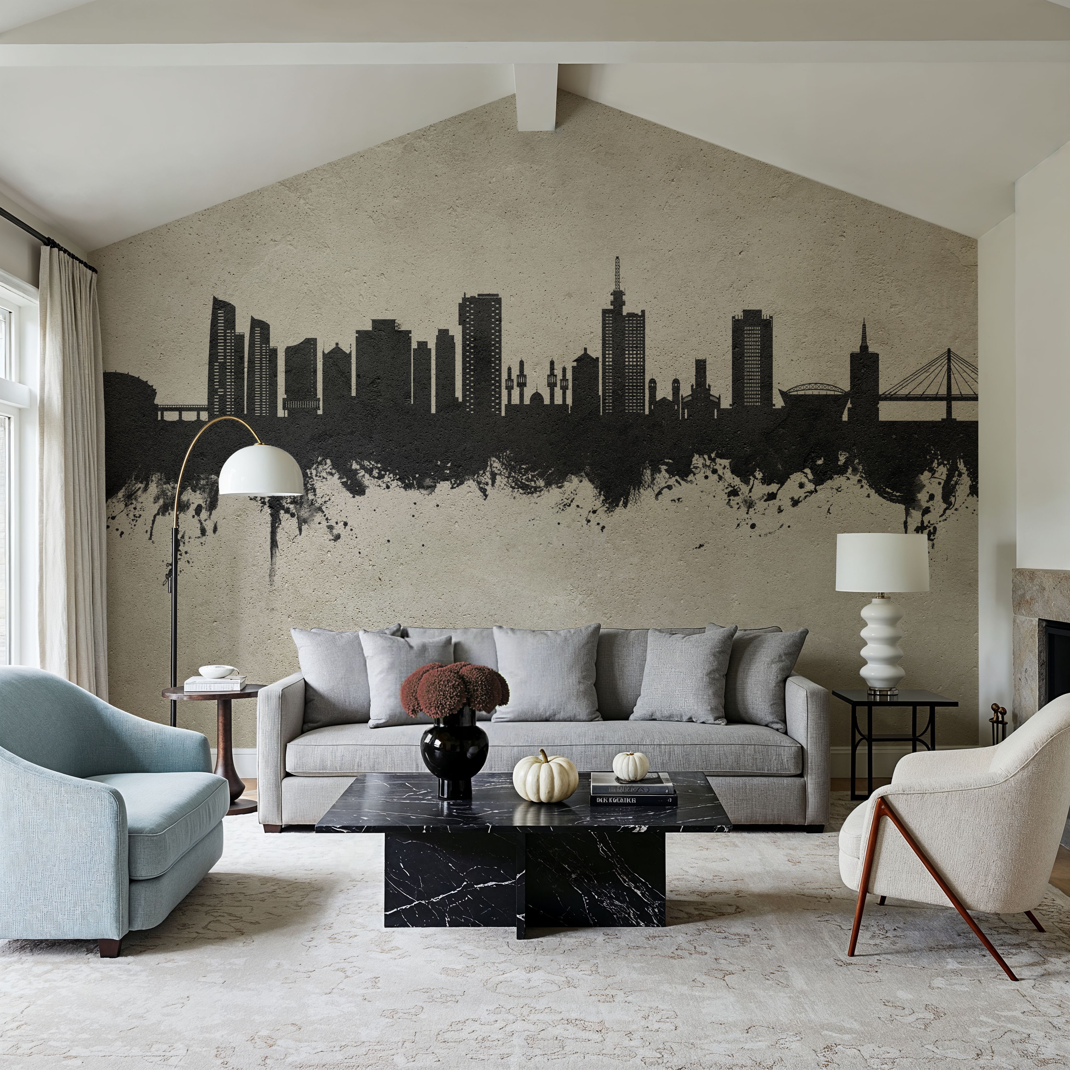 Lagos Nigeria Skyline Concrete