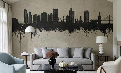 Lagos Nigeria Skyline Concrete