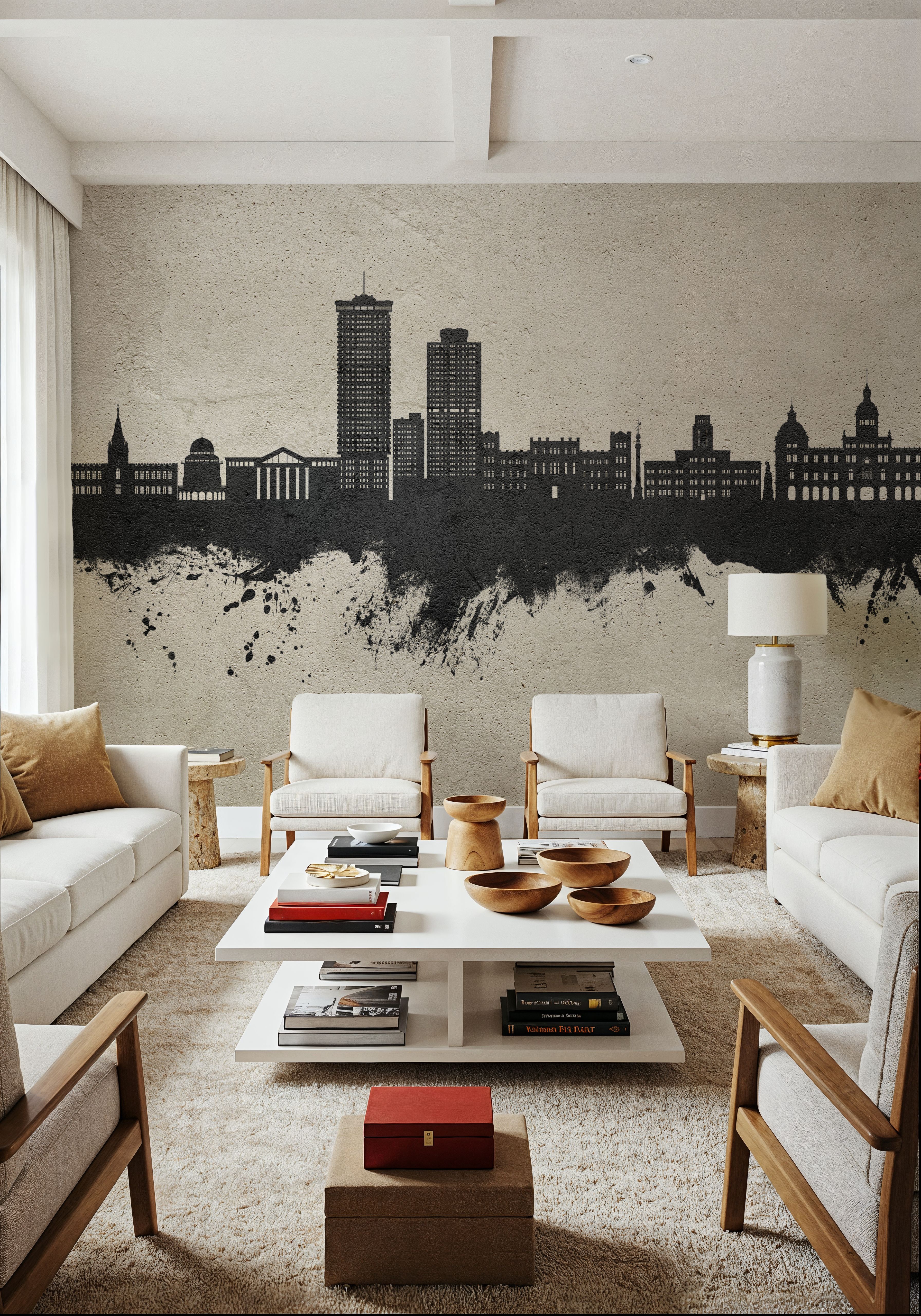 A Coruña Spain Skyline Concrete