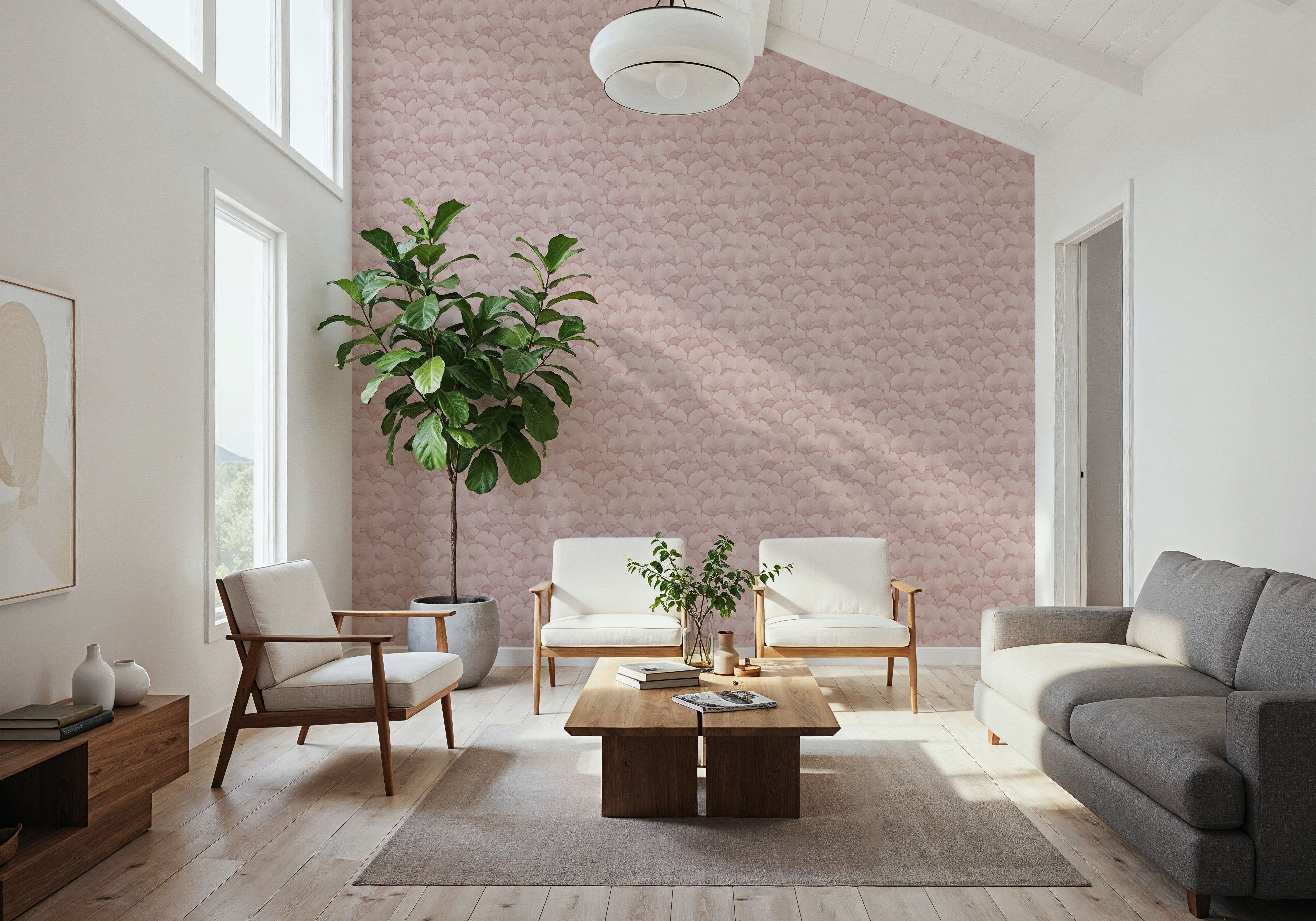 Ginkgo Folia, Petal Pink