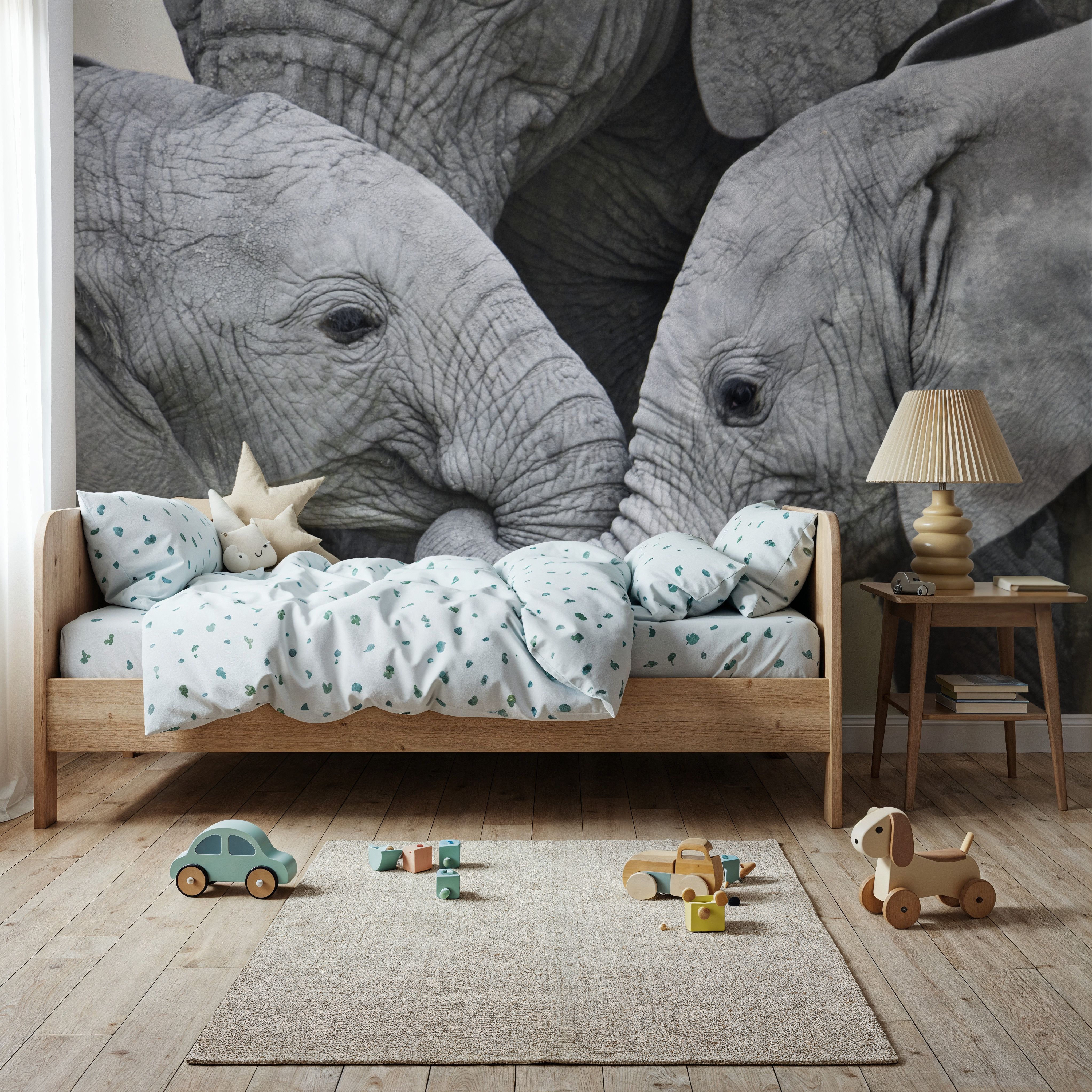 Elephant Greetings Photo