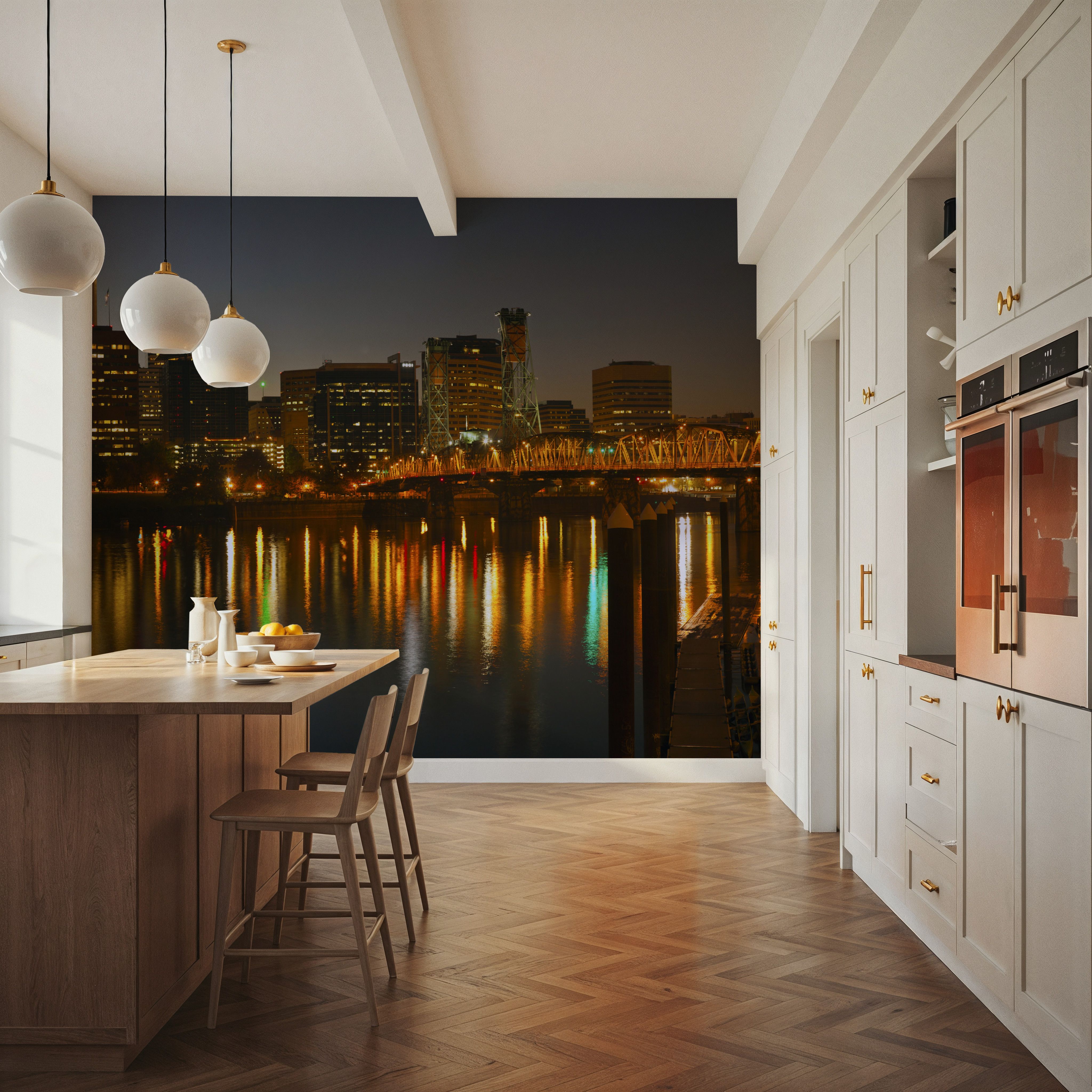 Riverfront Nightscape