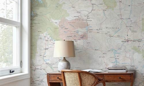 Wyoming Detailed Map