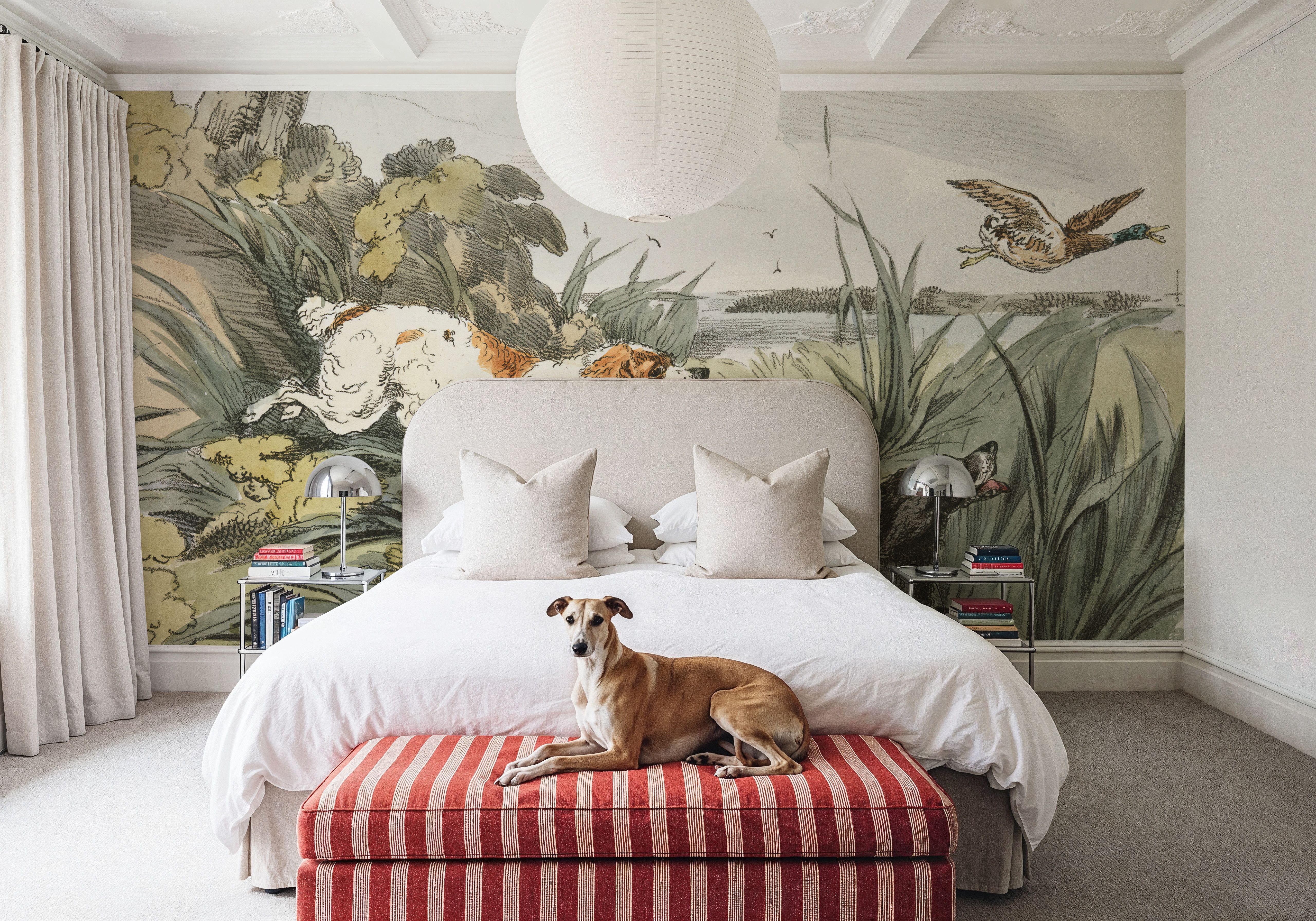 Sporting Hounds, Wallpaper