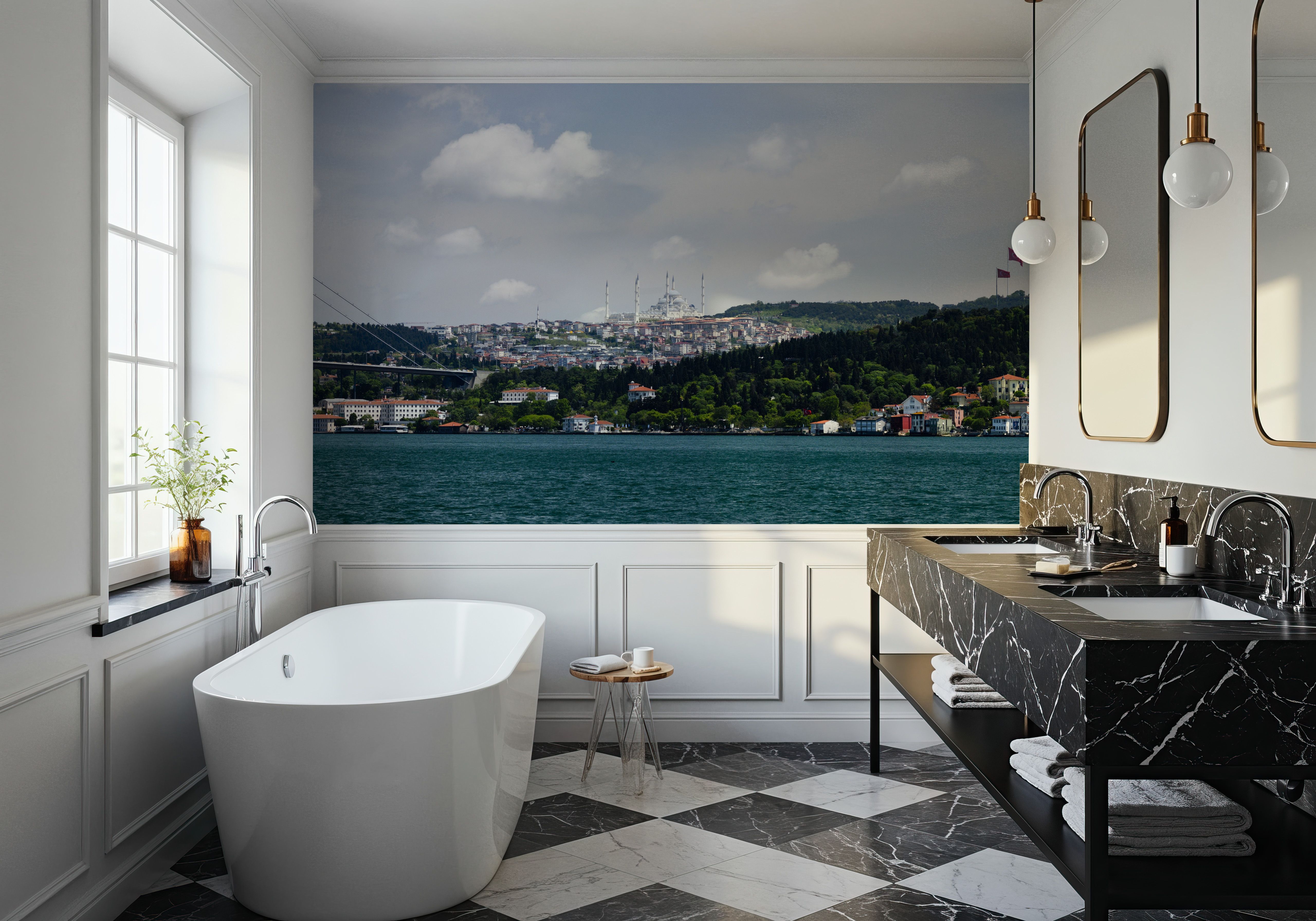 Istanbul Horizon, Tapeten