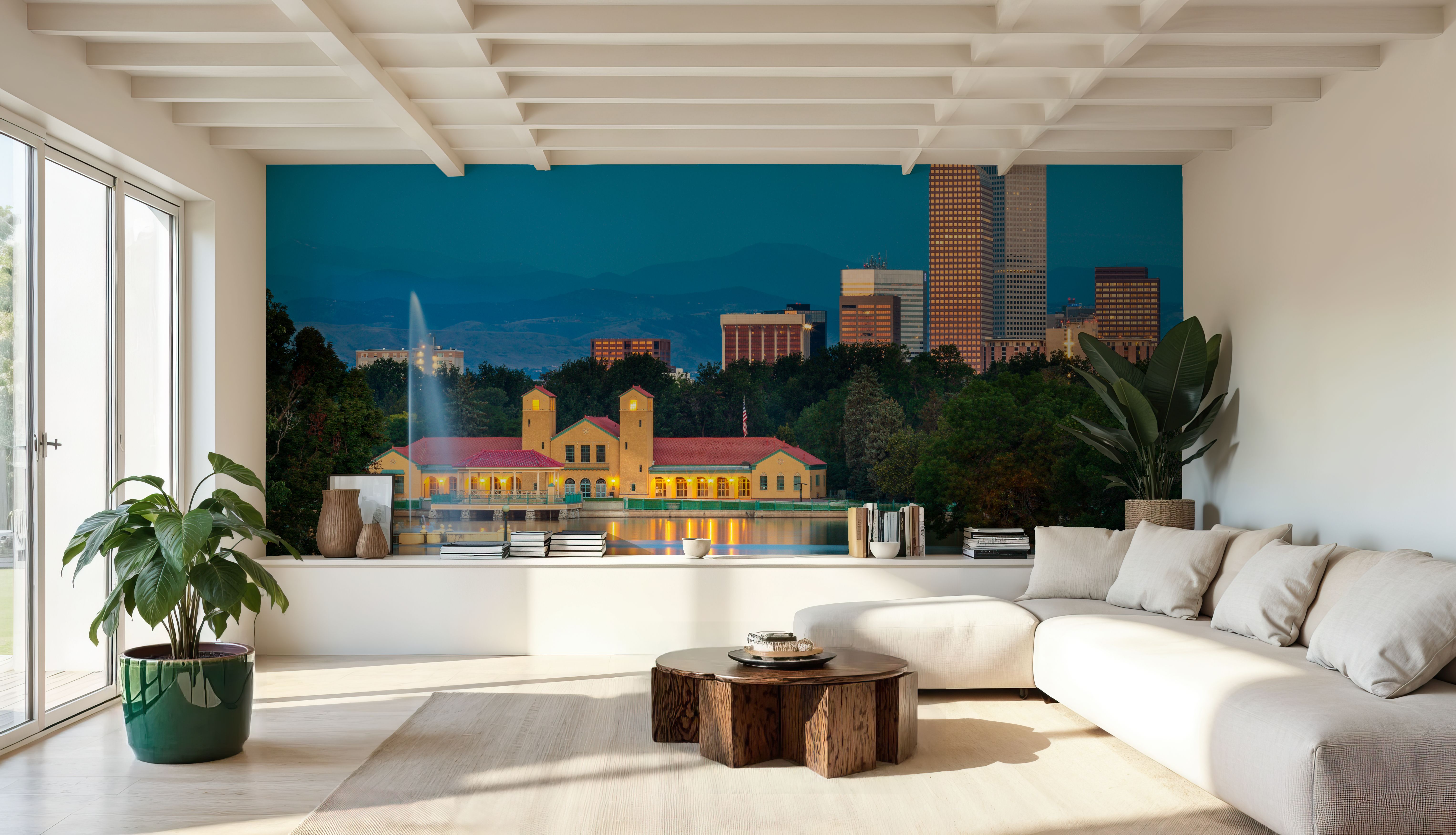 Denver Sunrise, Carte da parati