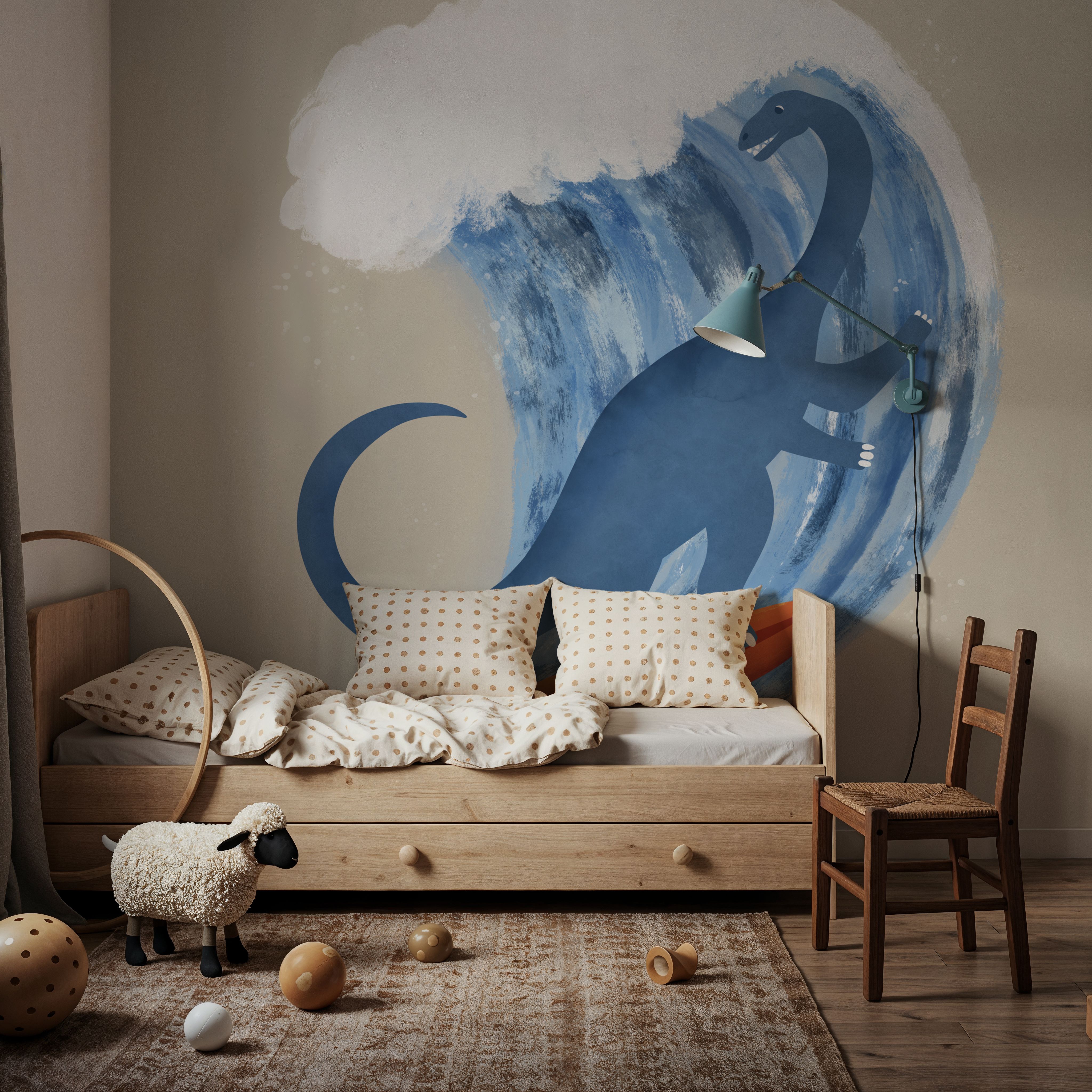 Surfing Brontosaurus