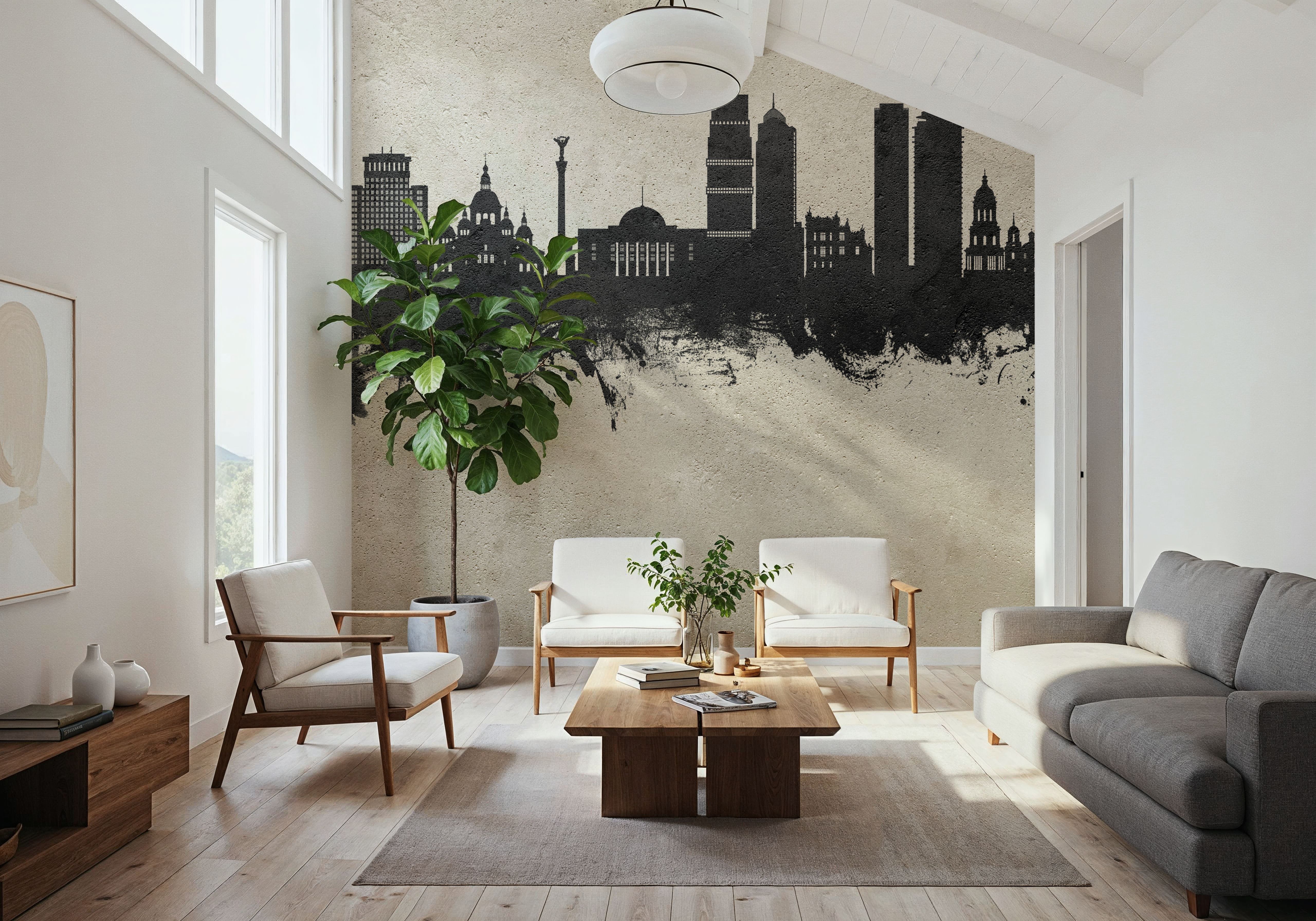 Kyiv Ukraine Skyline Concrete