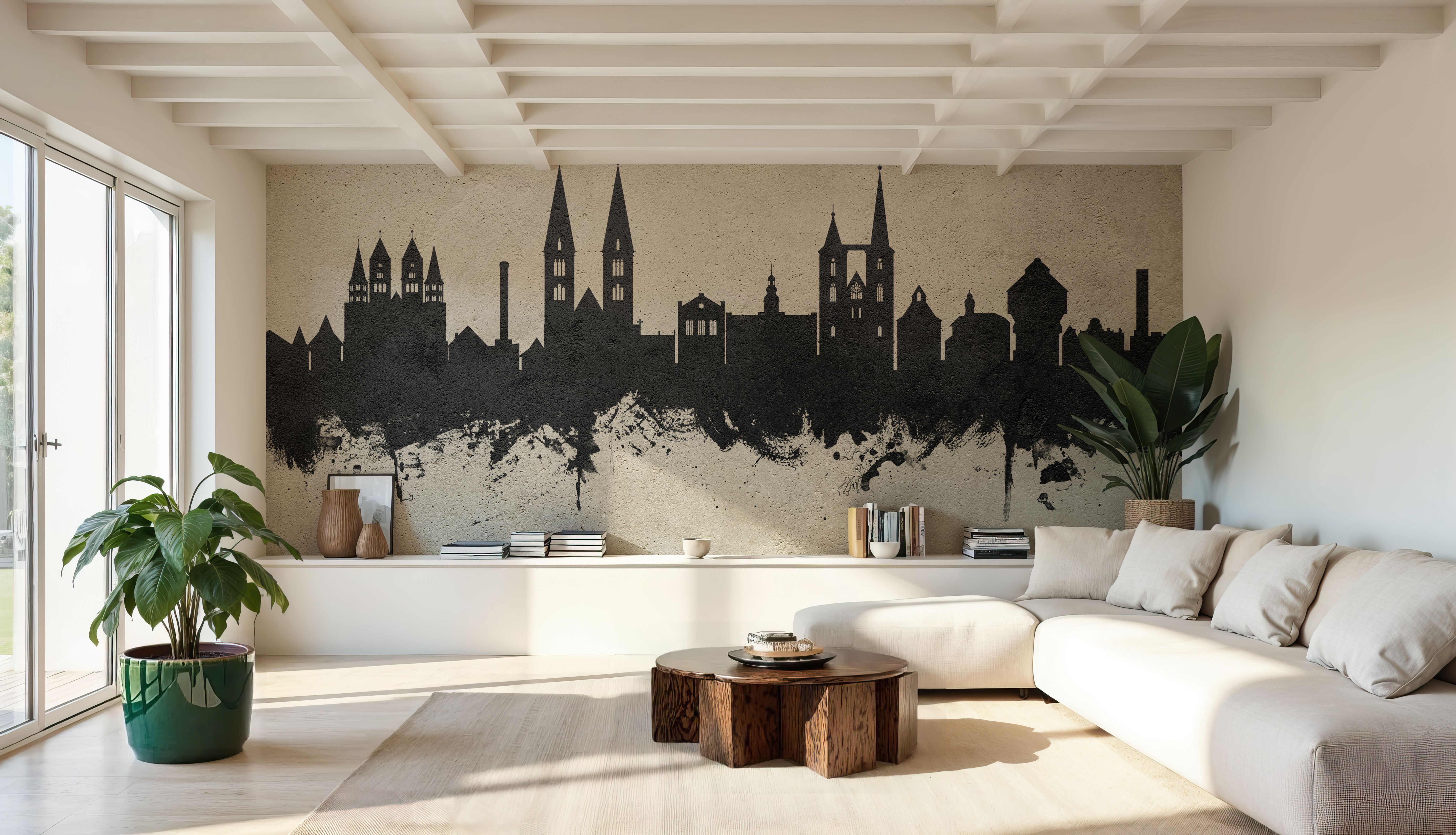 Halberstadt Germany Skyline Concrete