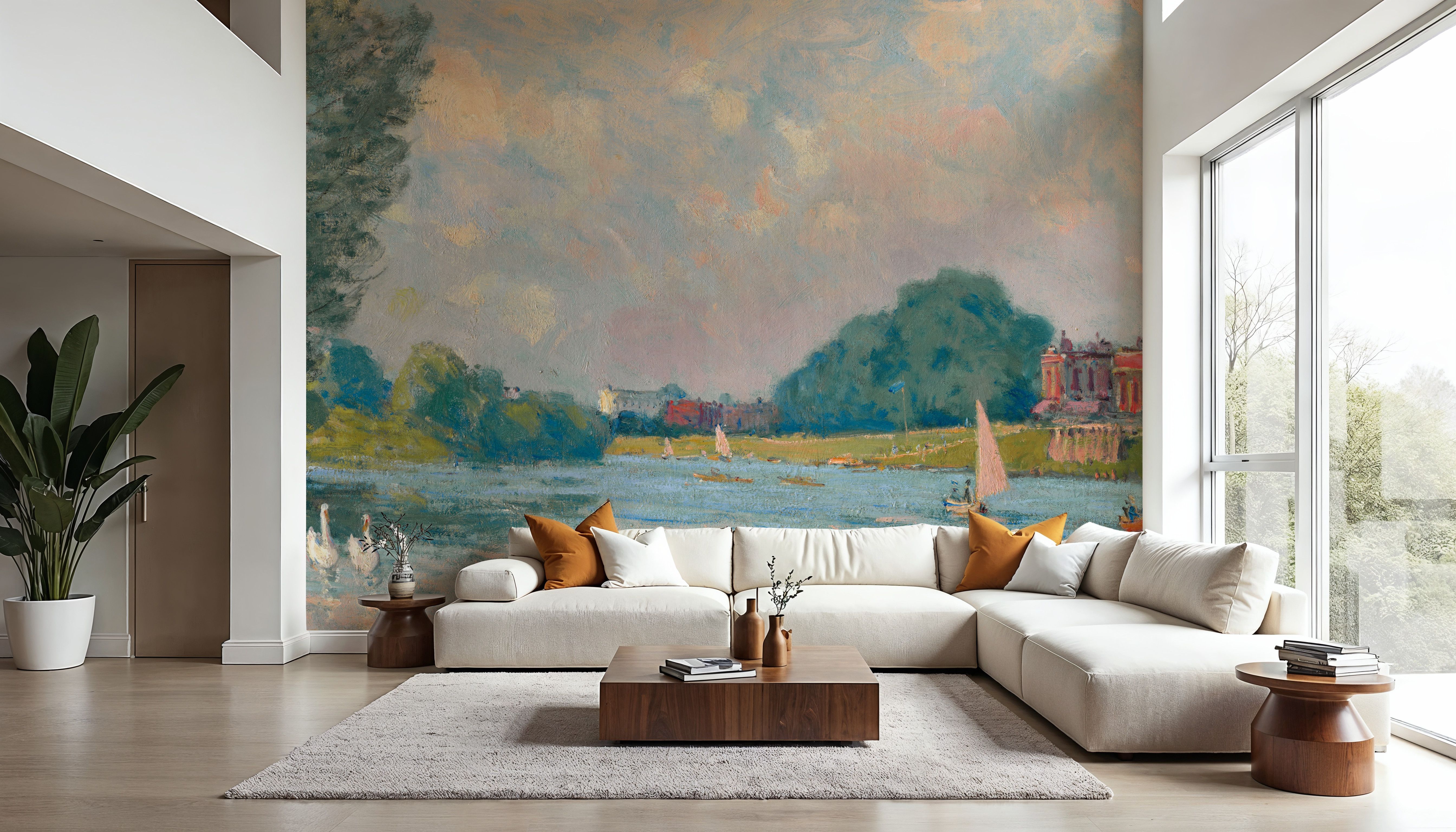 The Thames at Hampton Court