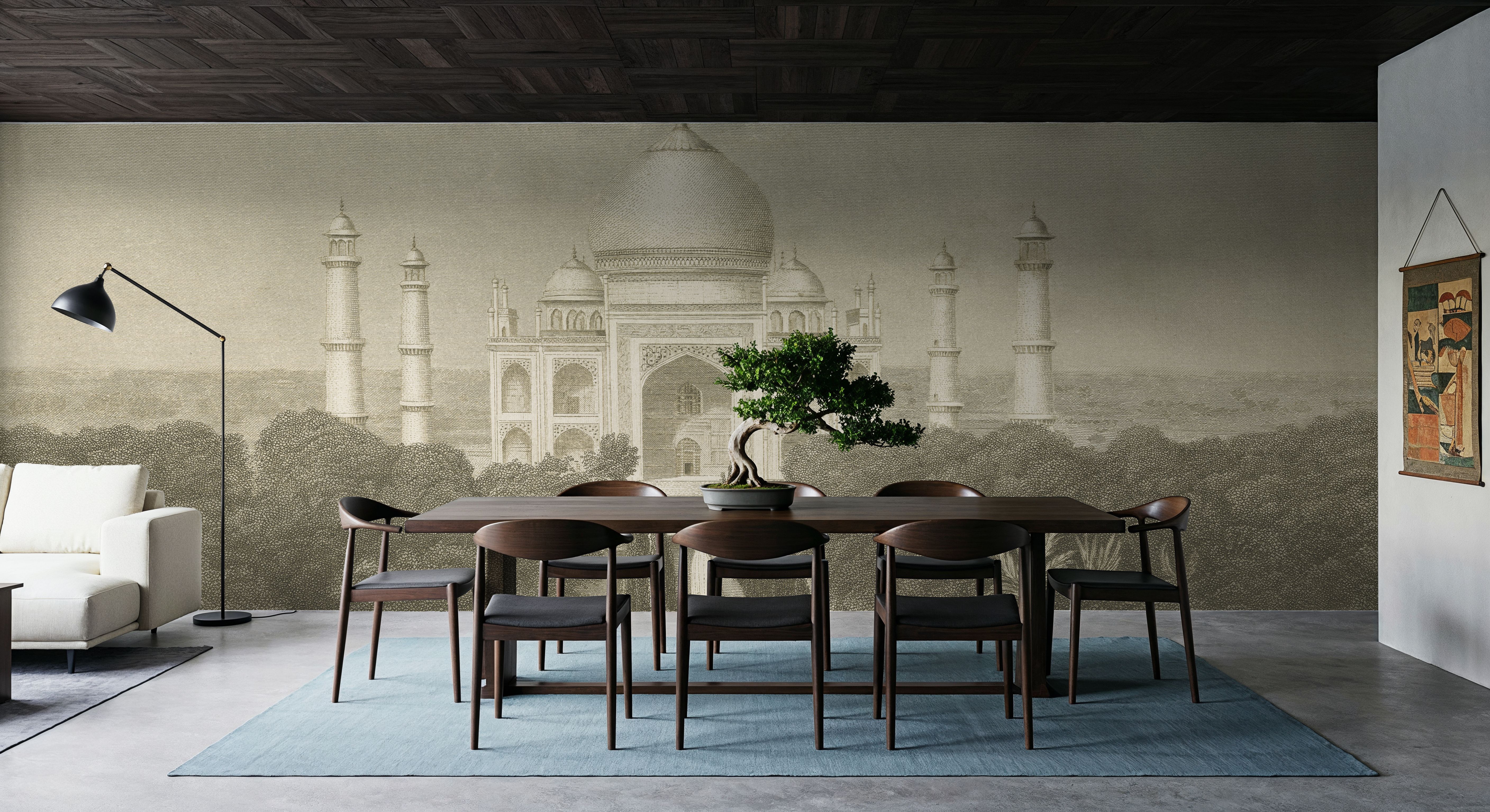 Taj Mahal Postcard II - Screenprint