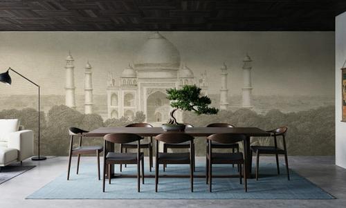 Taj Mahal Postcard II - Screenprint