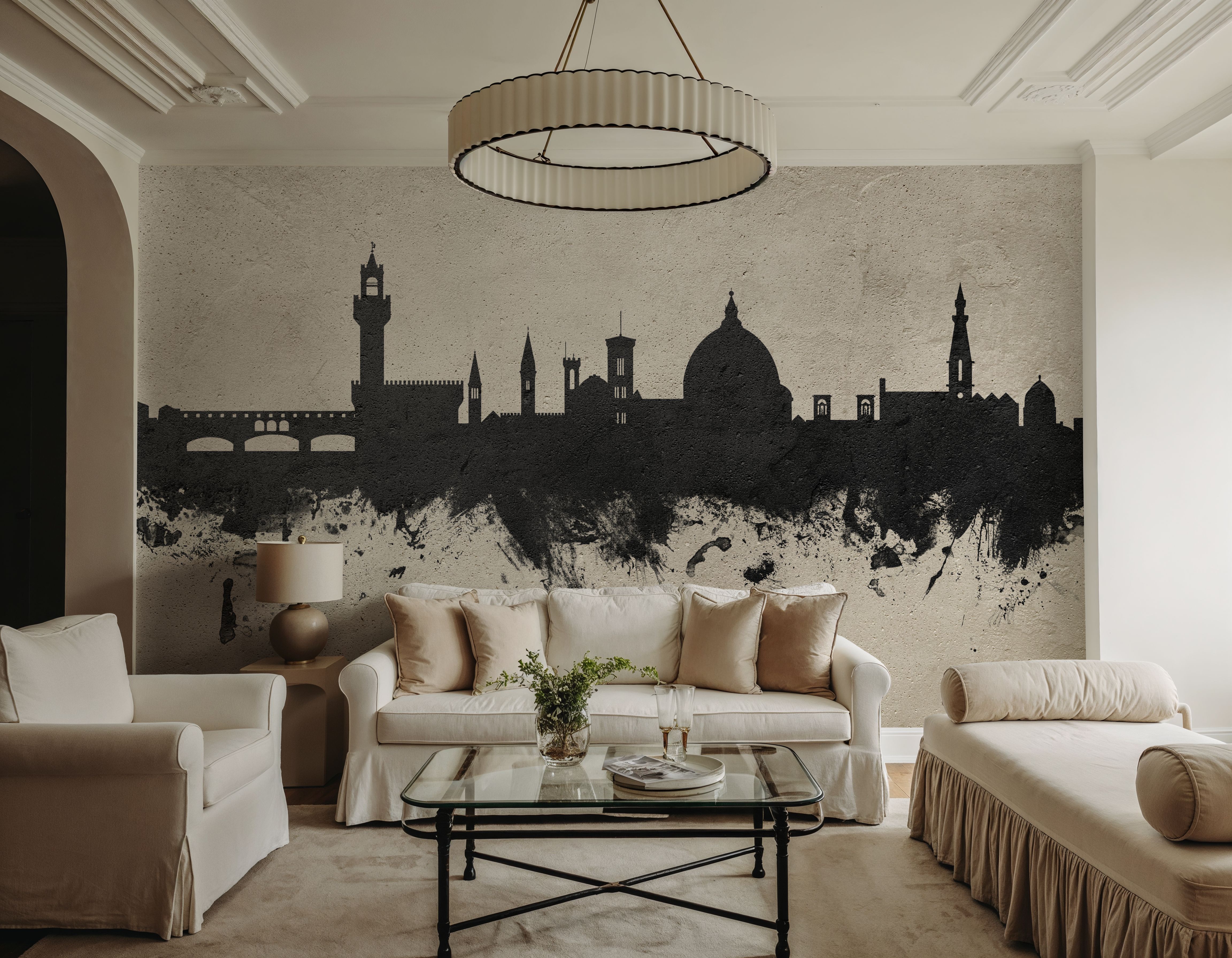 Florence Italy Skyline Concrete