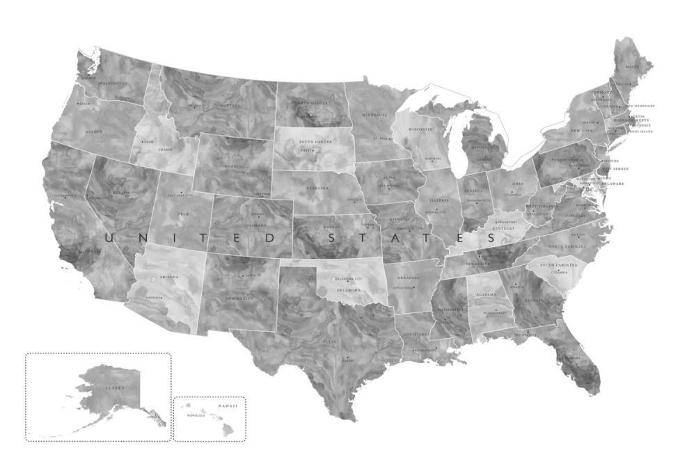 US State Map - Jimmy