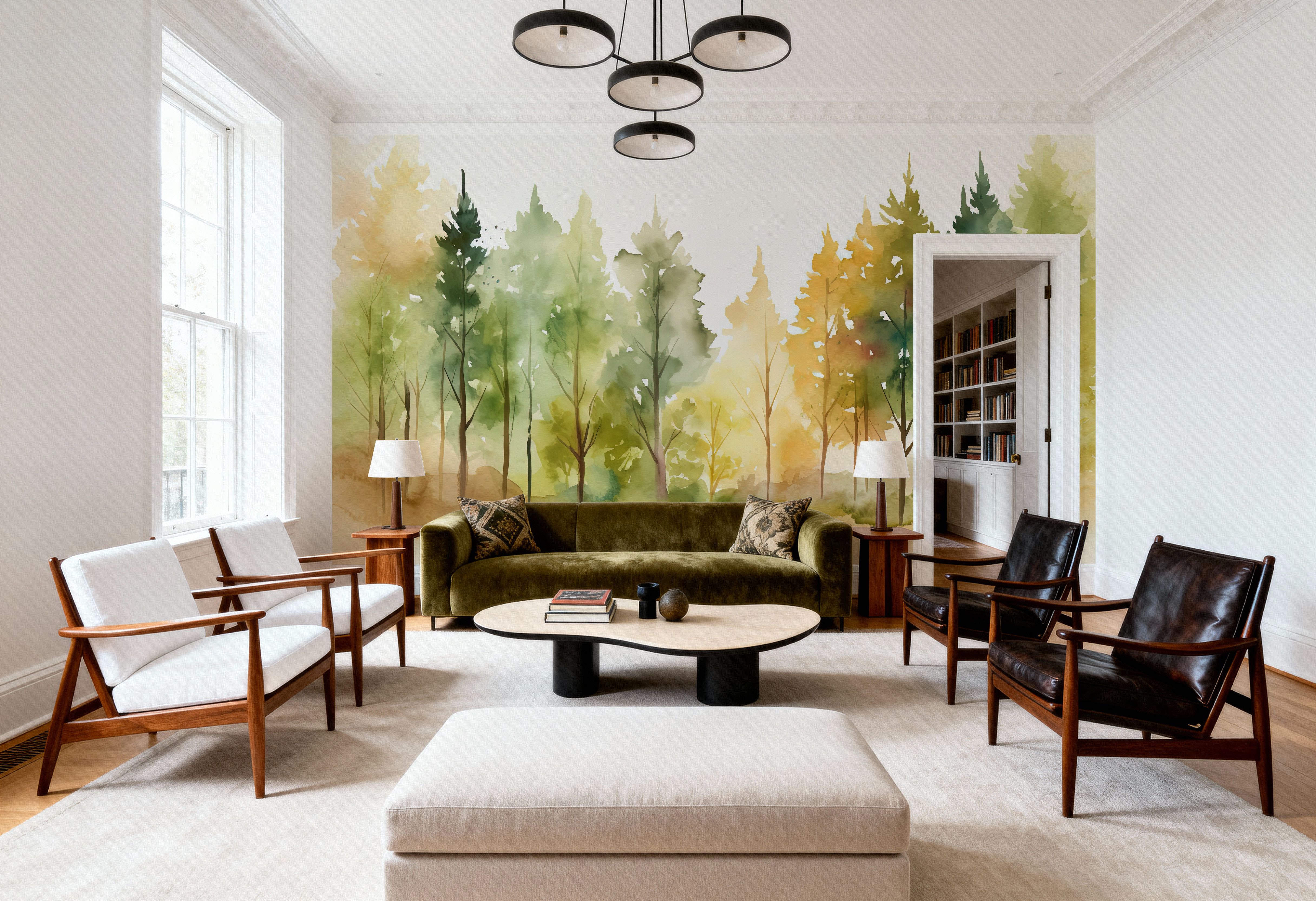 Watercolor Woods