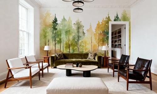 Watercolor Woods