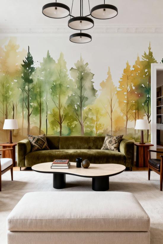 Watercolor Woods