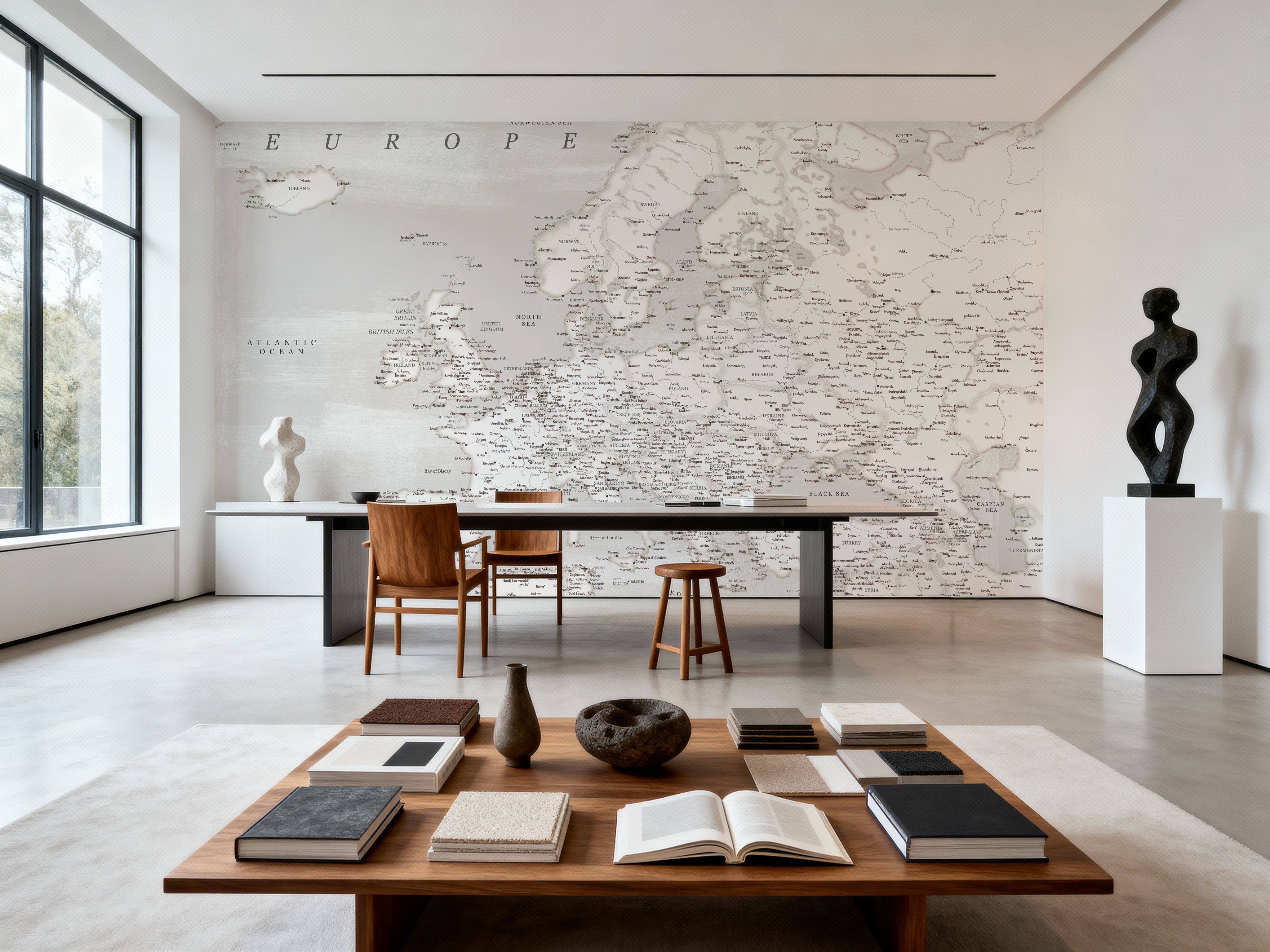 Europe Map Detailed - Lysander