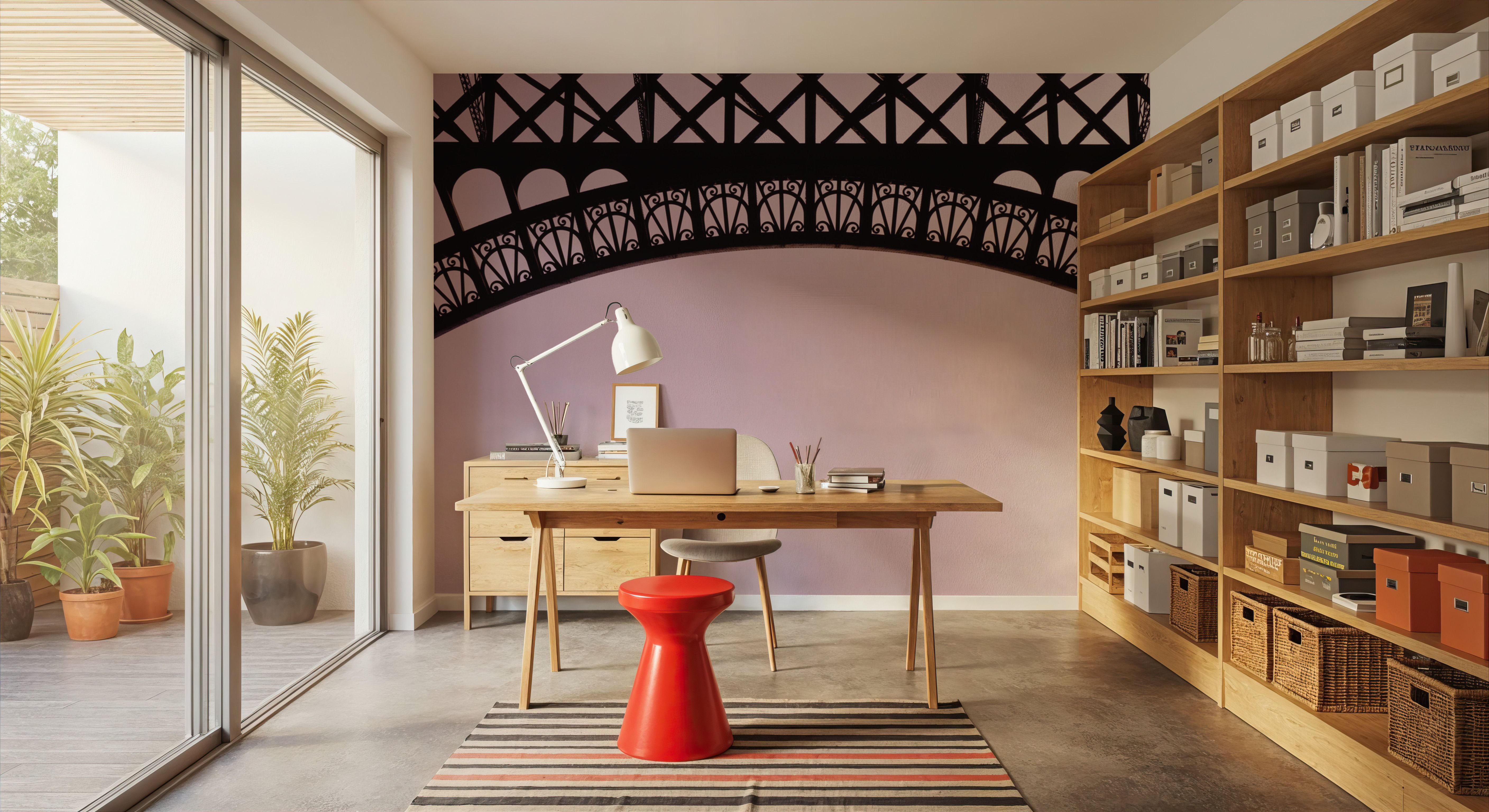 Gothic Blush, Wallpaper