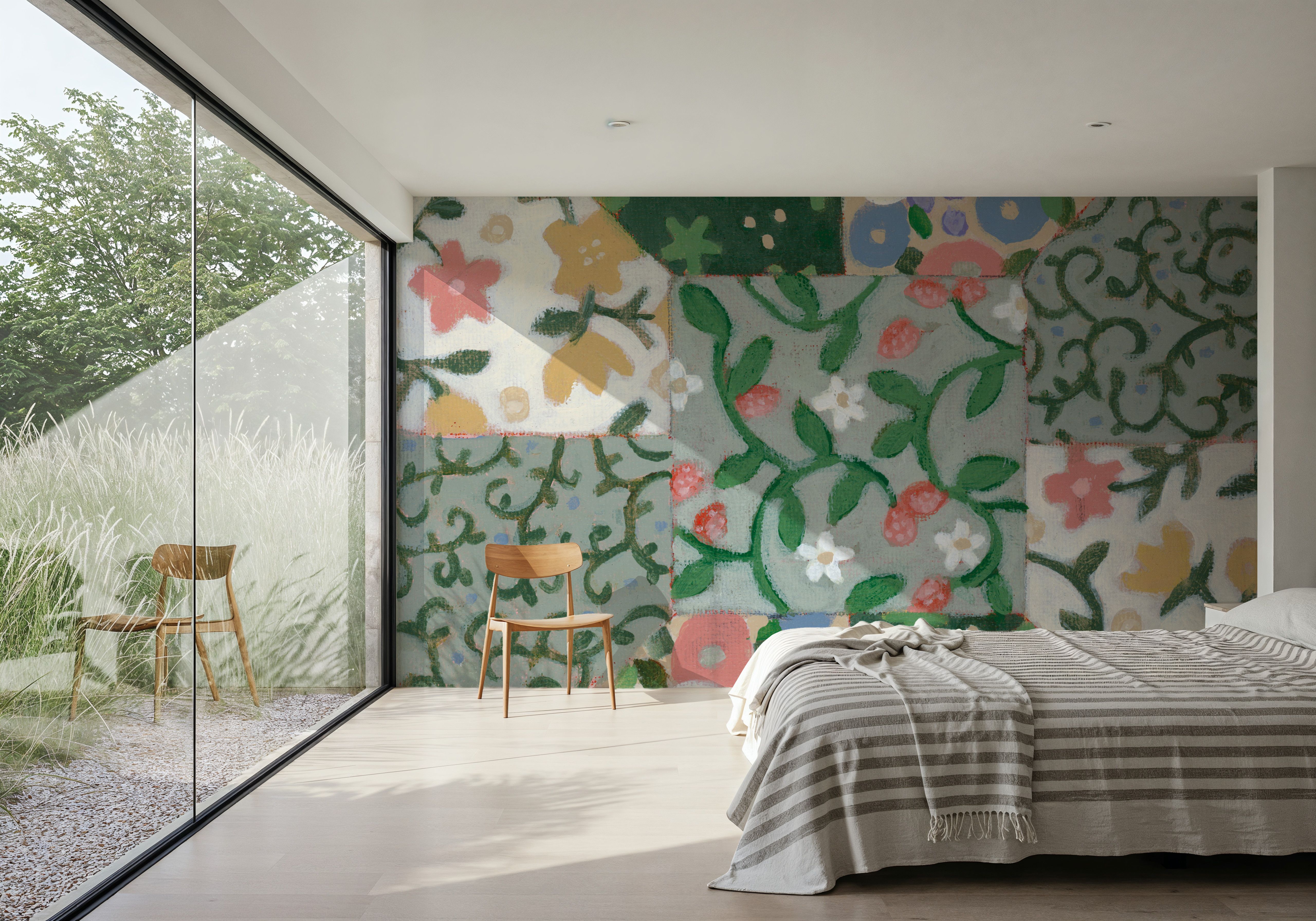Quilted Floral III