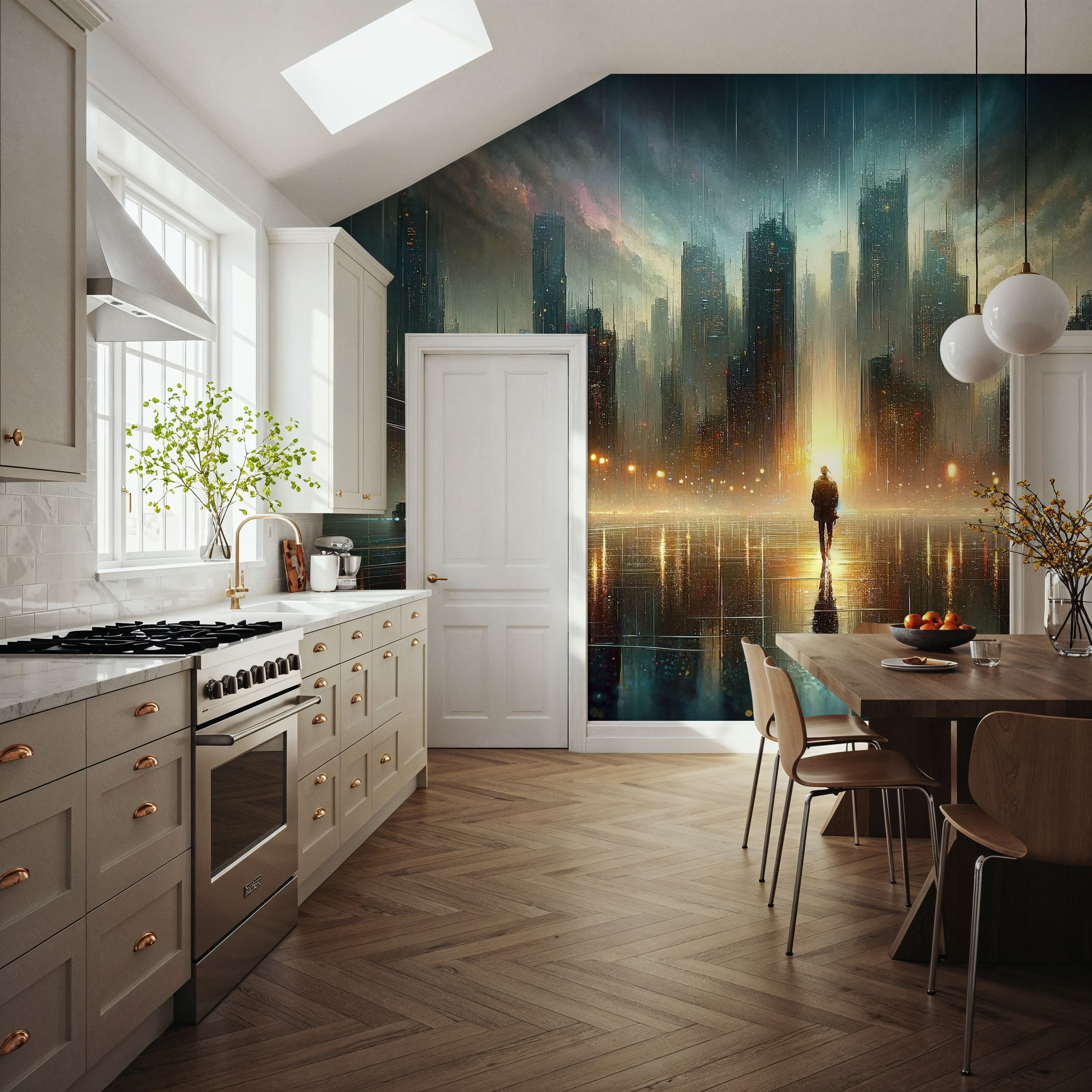 Lost Moments in Twilight Rain