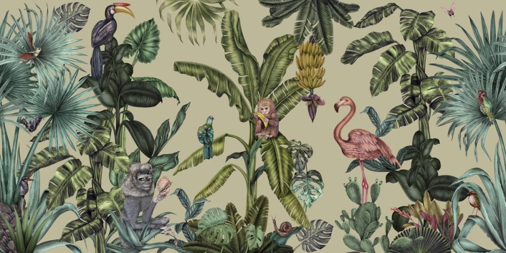 Monkeys With Birds, Laurel