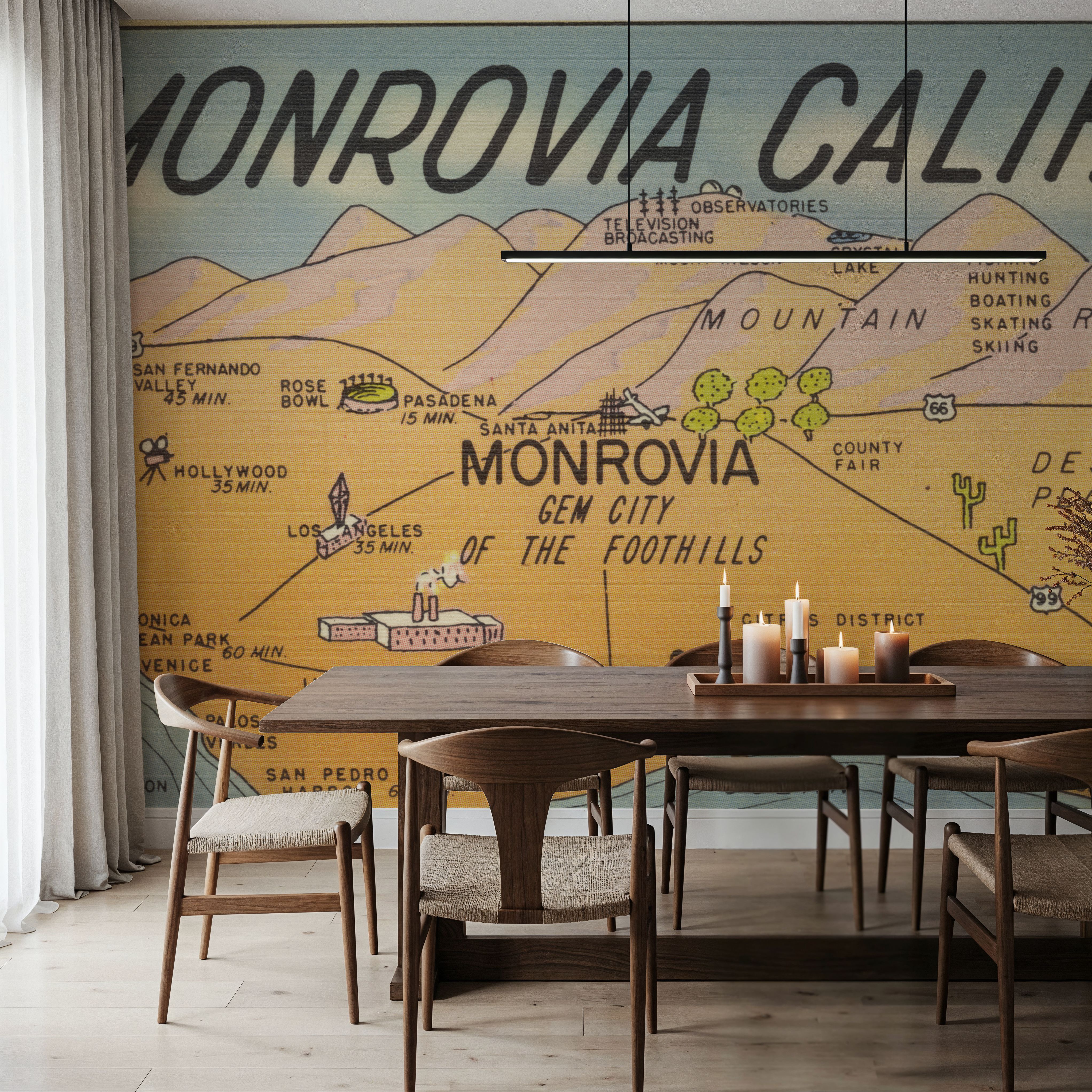 Greetings from Monrovia - Screenprint Postcard