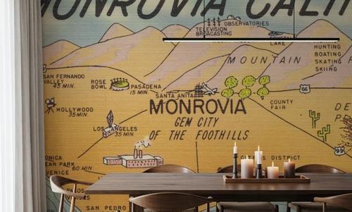 Greetings from Monrovia - Screenprint Postcard