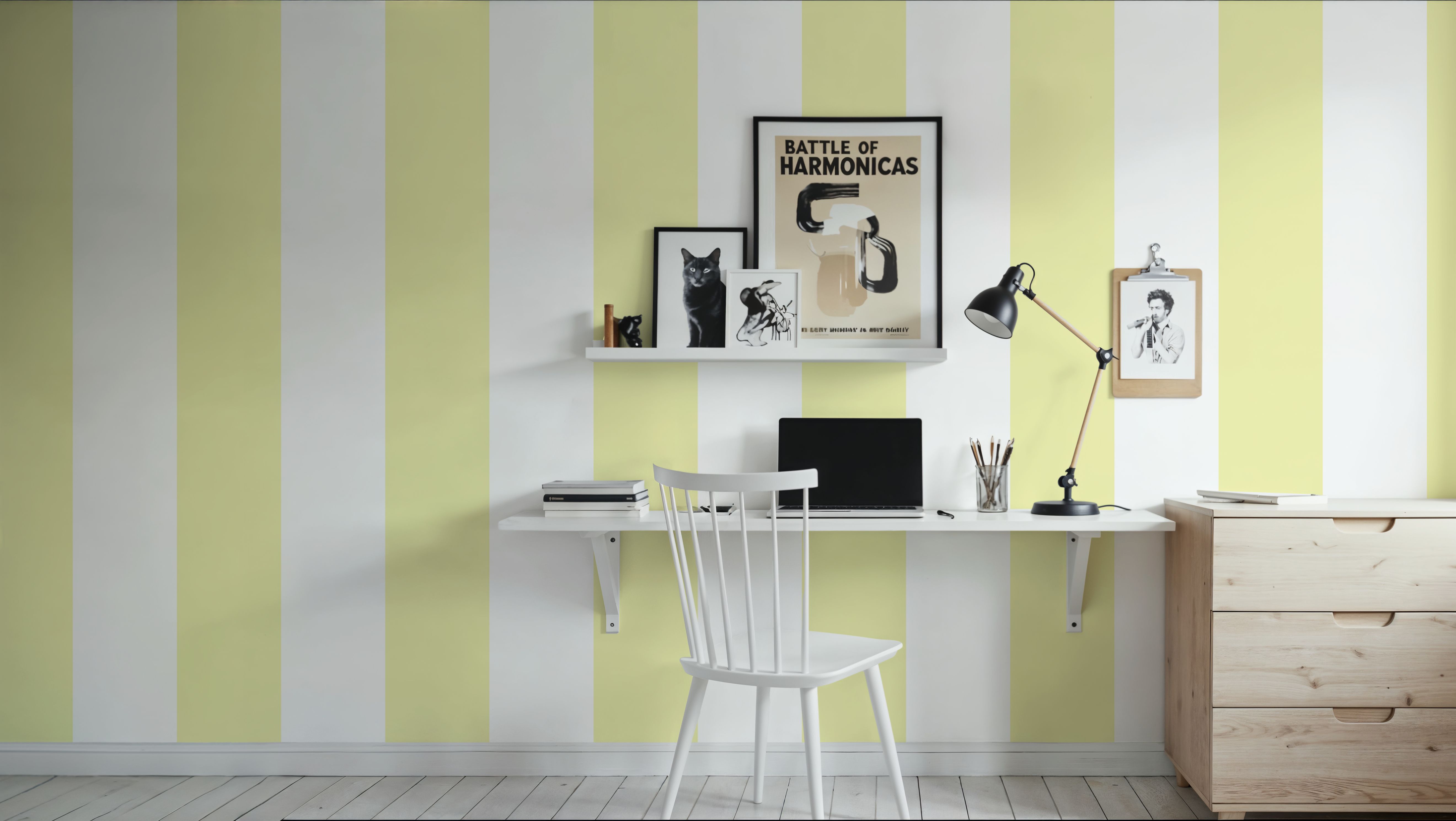 Circus Stripes, Yellow