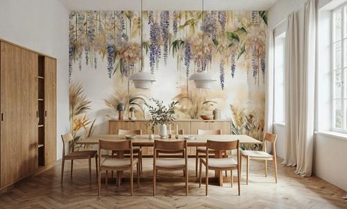 Wisteria Garden Vivid