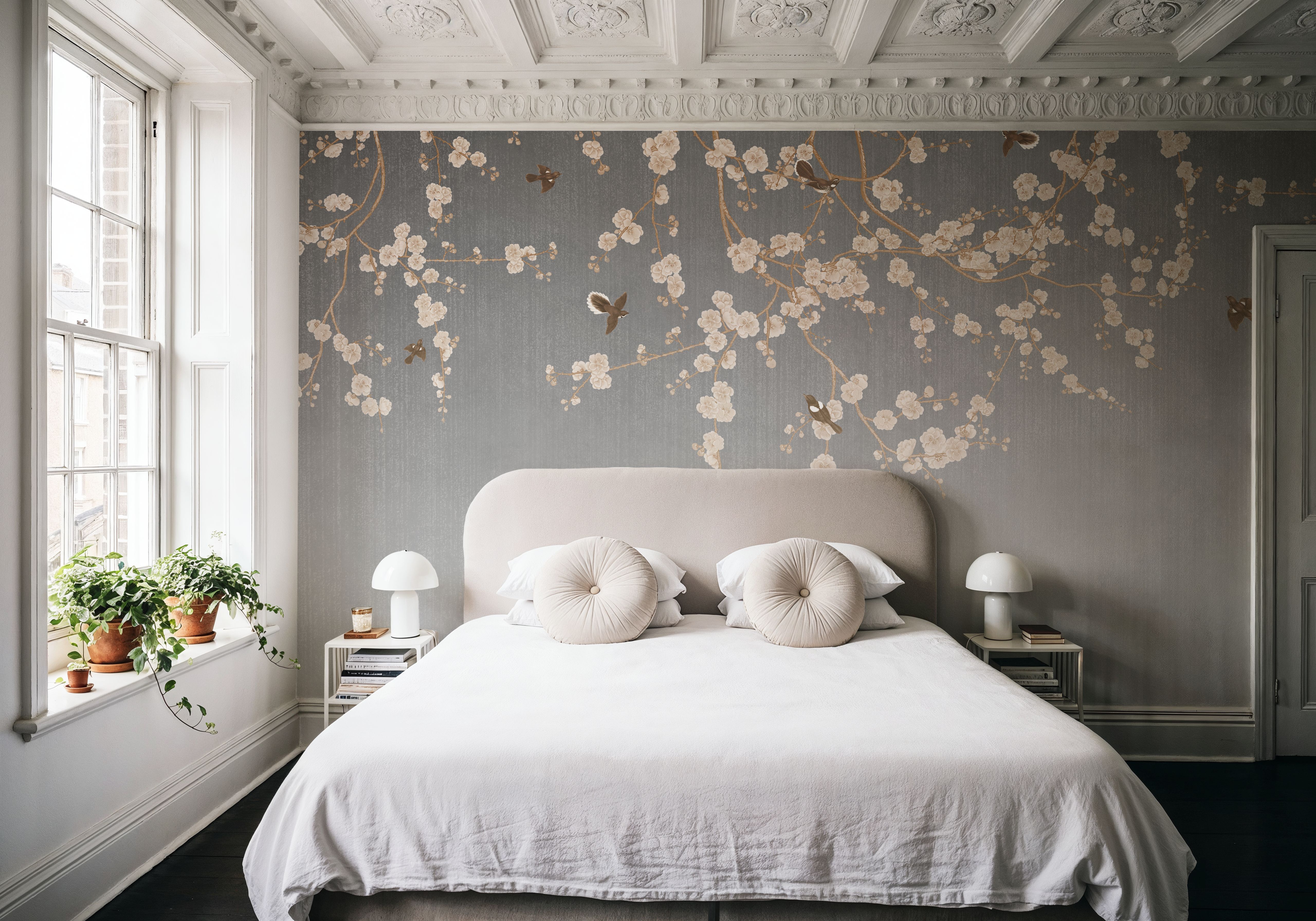 Beneath The Cherry Tree Gray