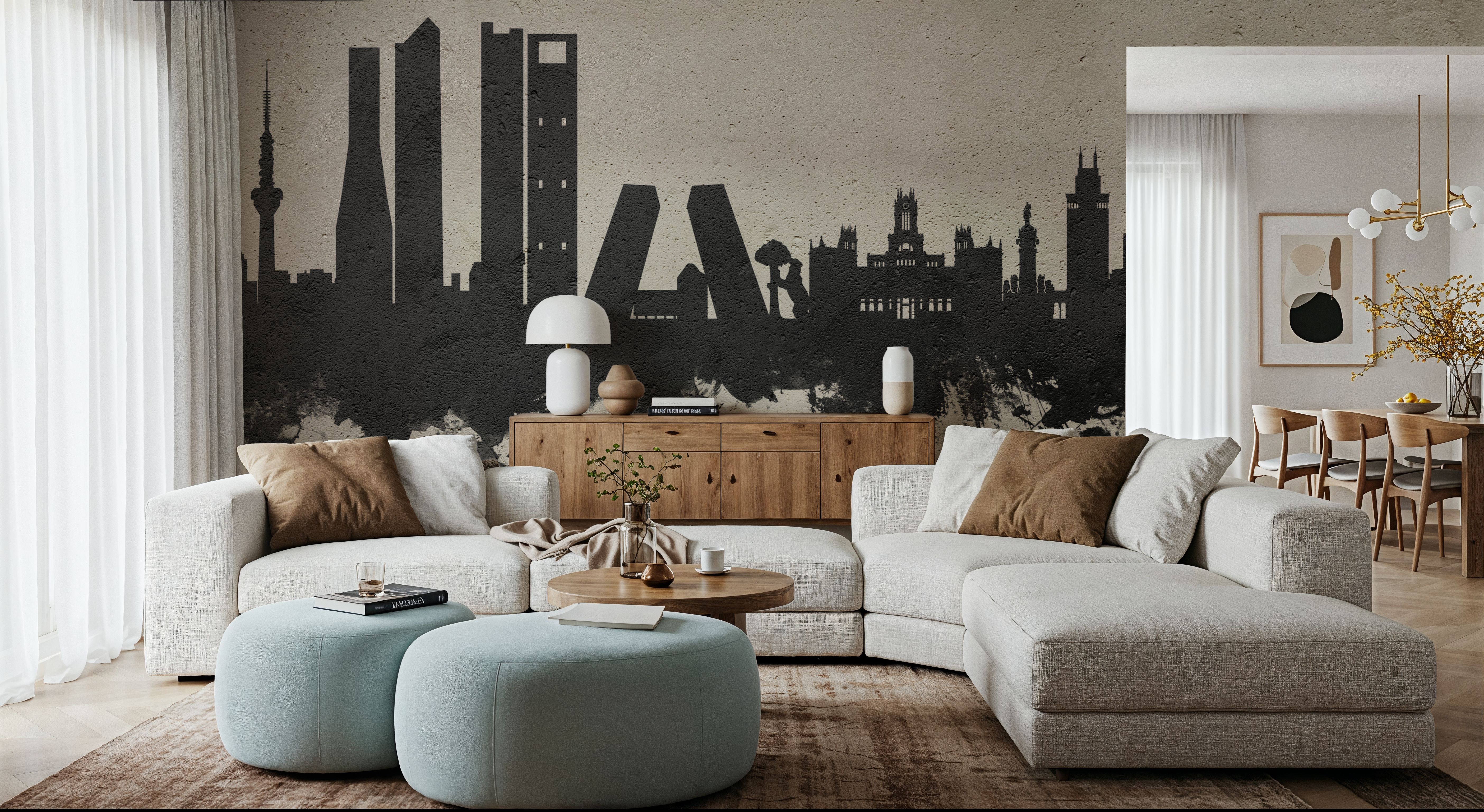 Madrid Skyline Concrete