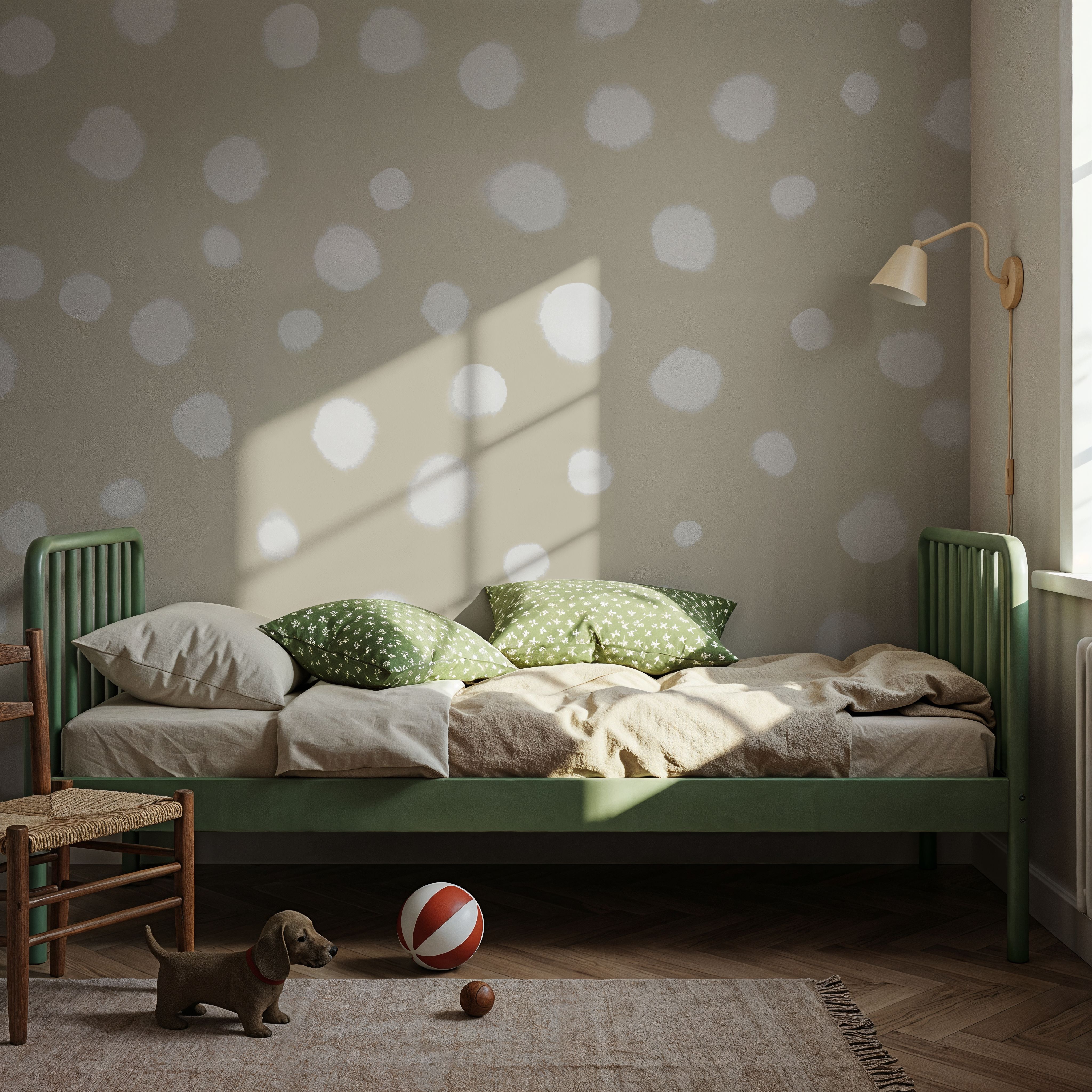 Dalmatian, Beige