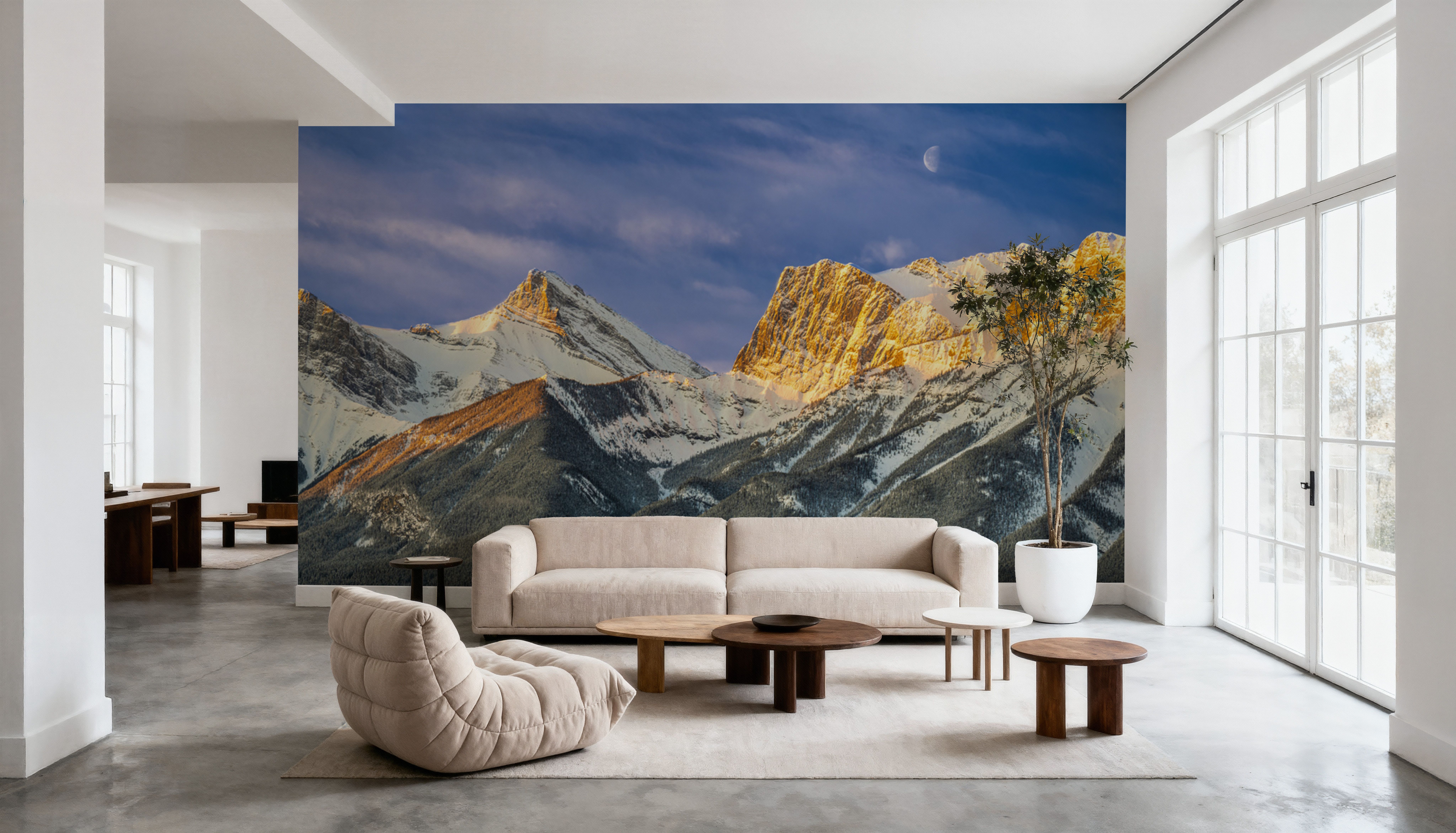 Mount Lougheed Dawn, Wallpaper