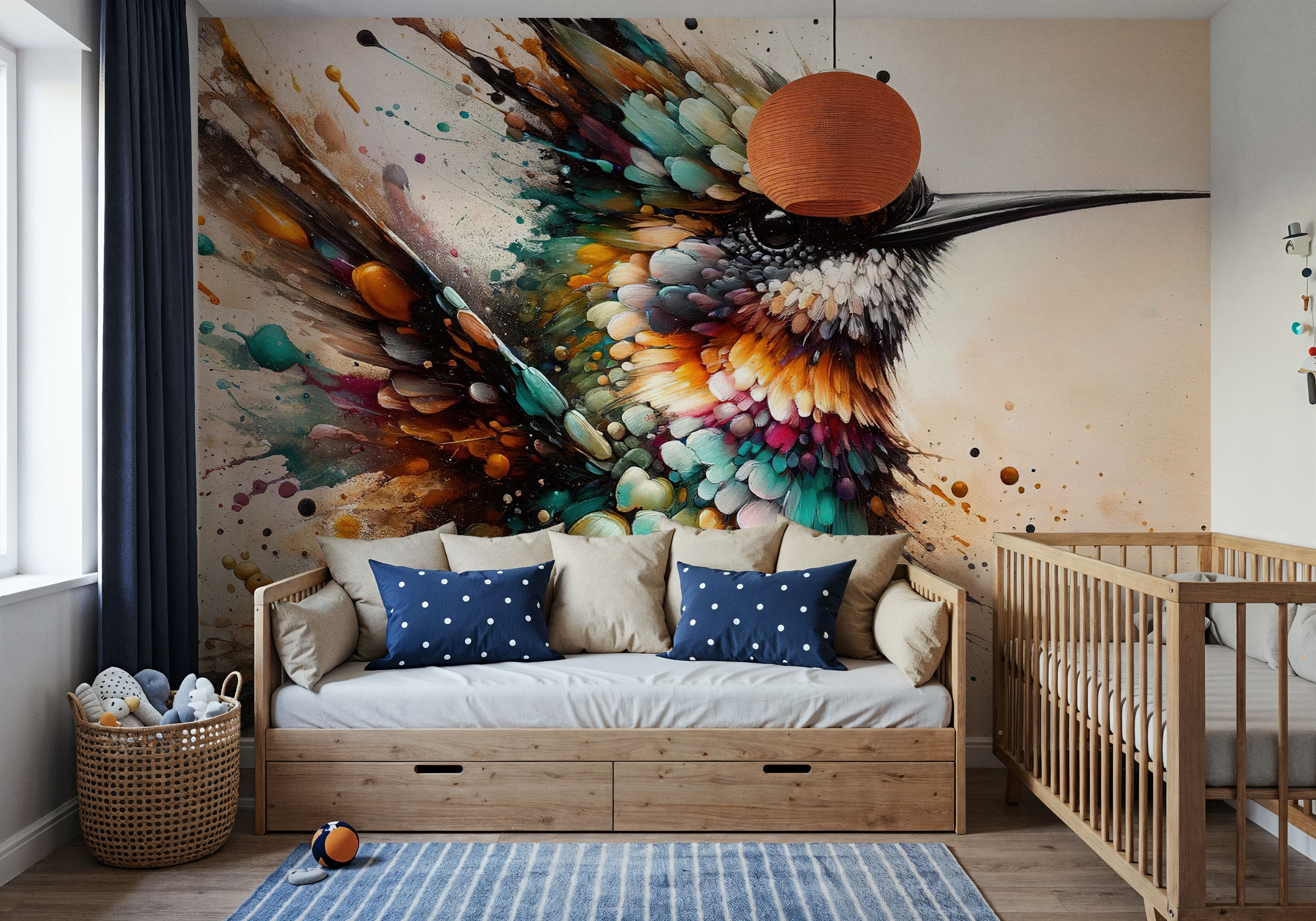 Powerful Hummingbird, Wallpaper