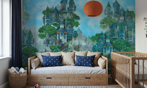 Treehouse Neighborhood Cool Bright